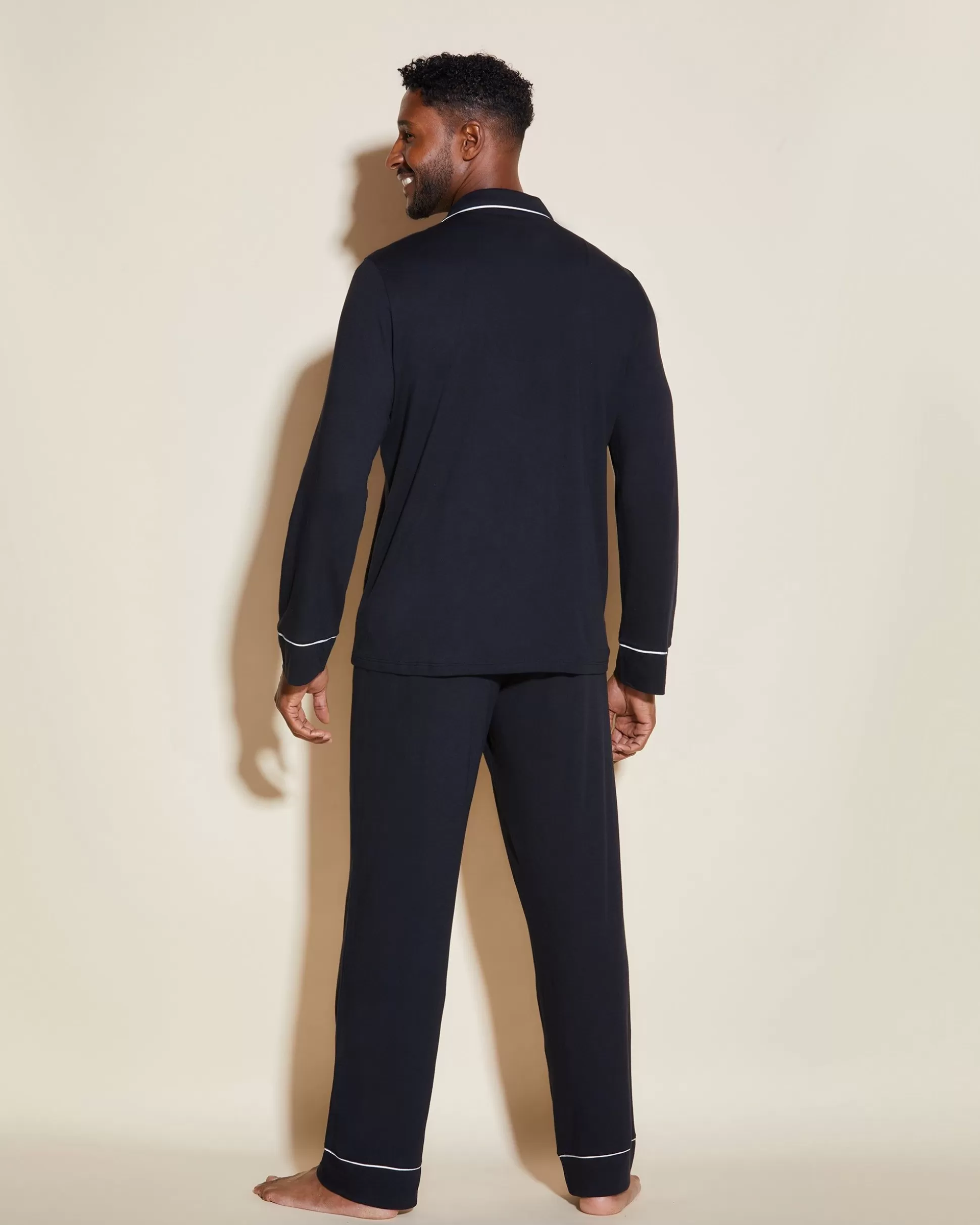 Cosabella Men'S Pj Sets | Conjunto De Pijama Para Hombre Clasico Con Camisa De Manga Larga Y Pantalones