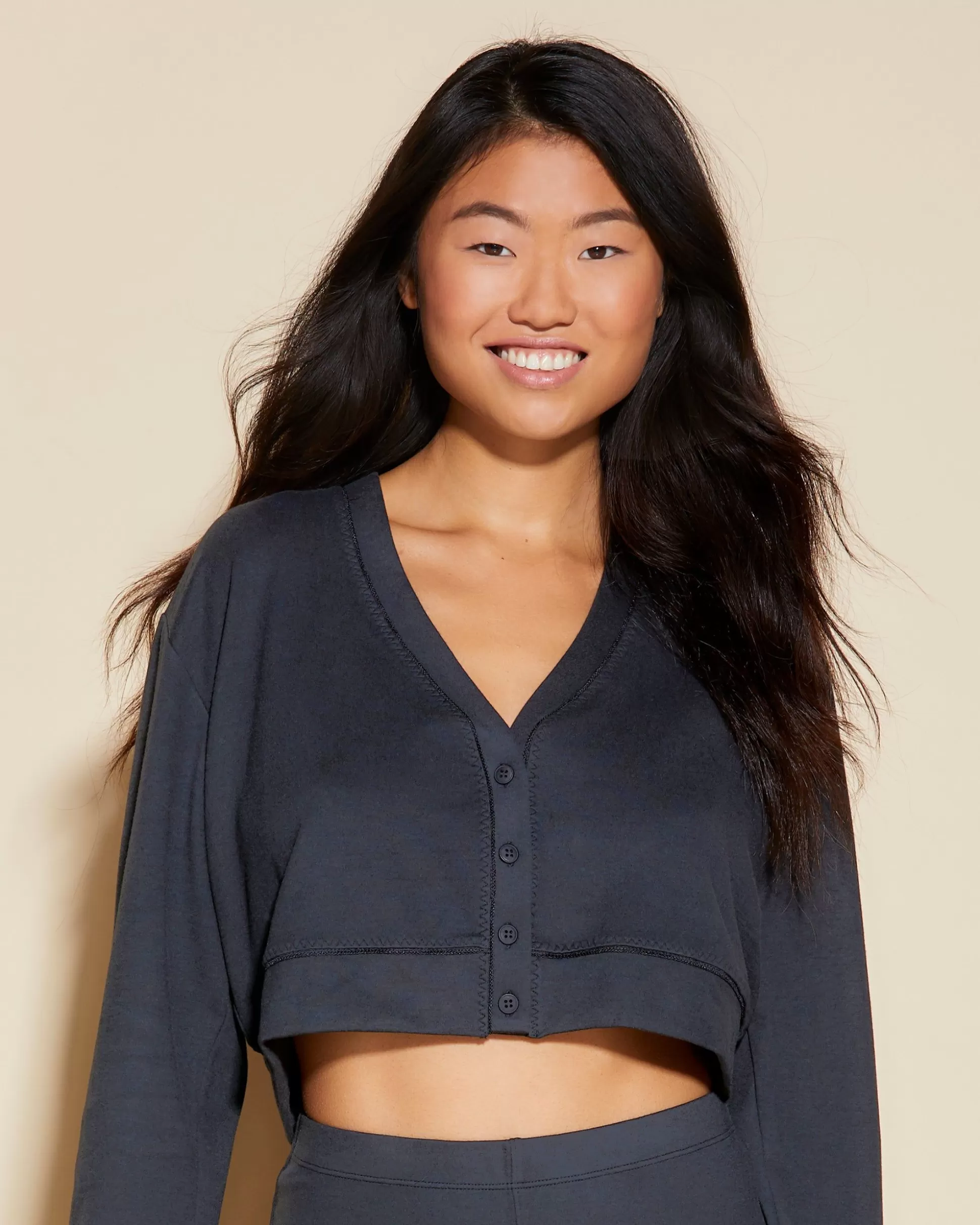 Cosabella Sleep & Loungewear | Cropped Boxy Cardigan