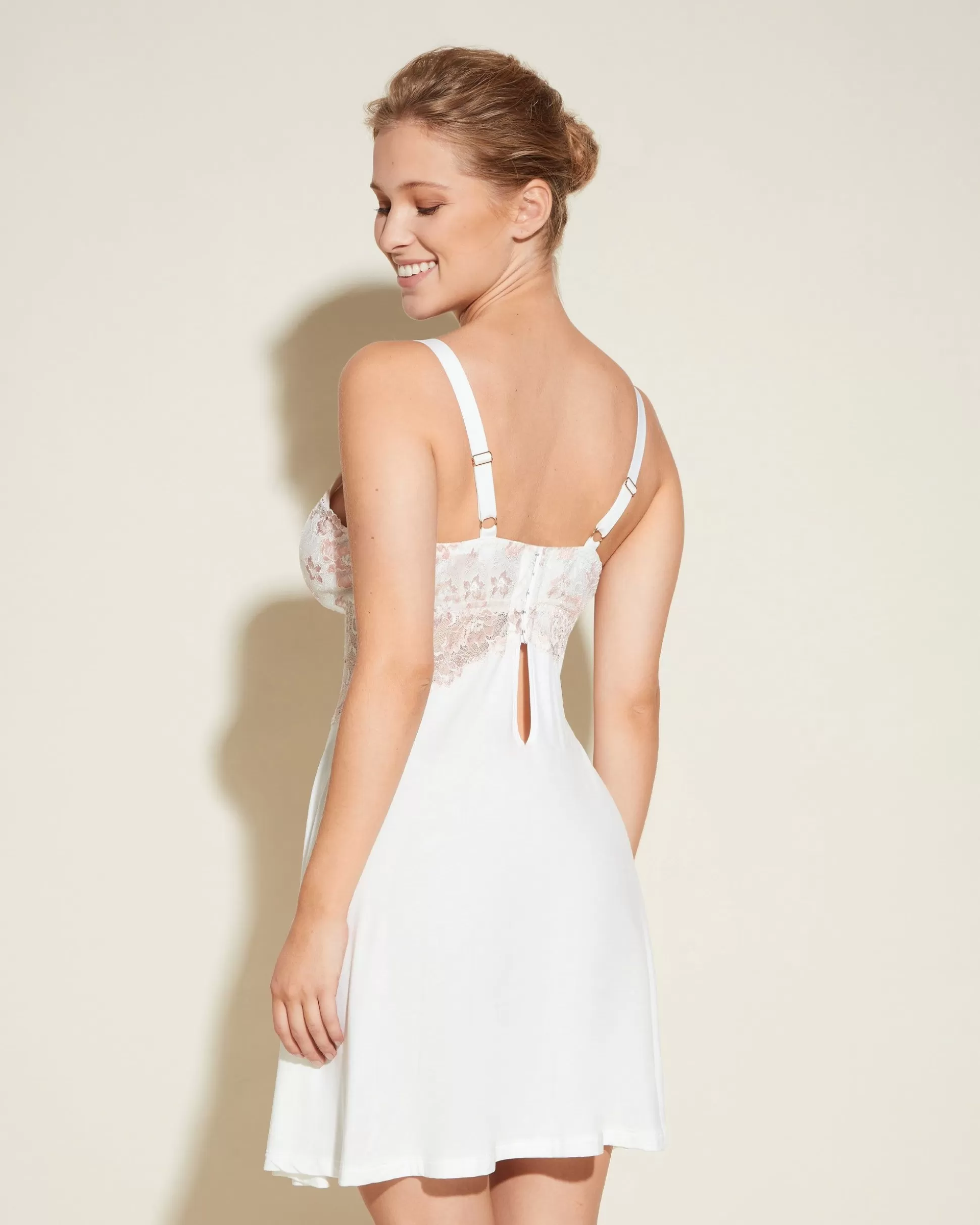 Cosabella Babydolls, Slips & Chemises | Curvy Chemise & G-String Set