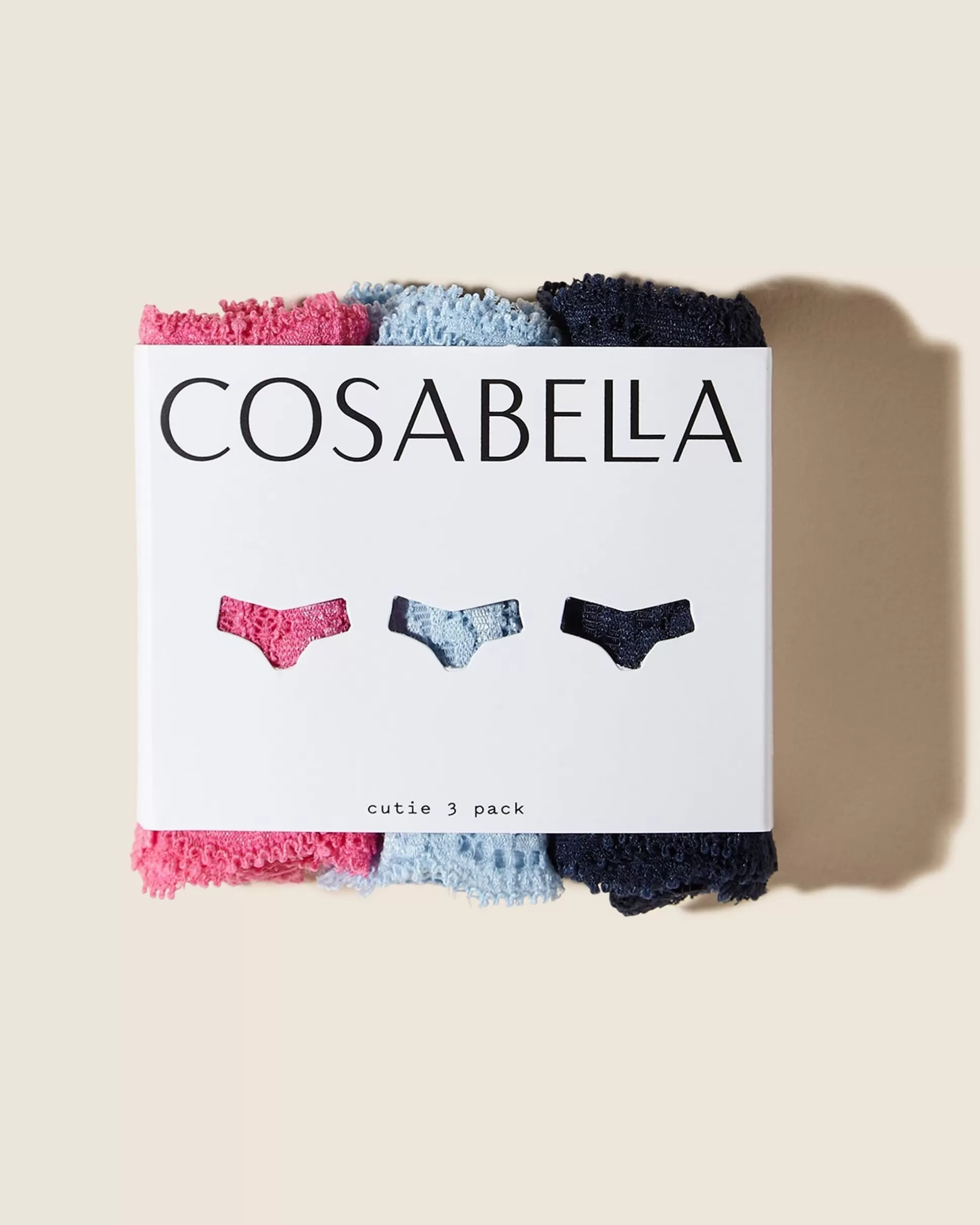 Cosabella Thongs | Cutie Lr Thong 3 Pack