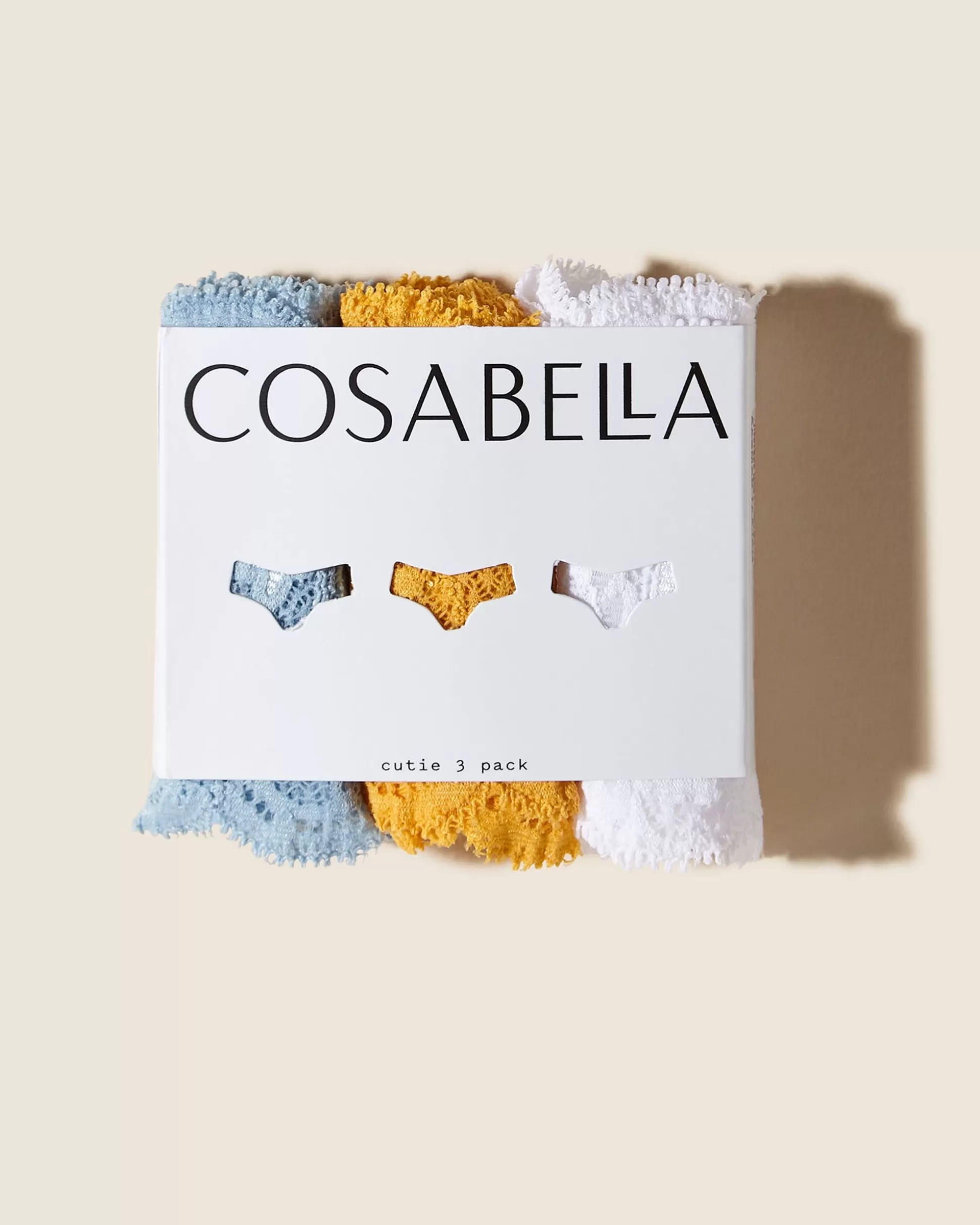 Cosabella Thongs | Cutie Lr Thong 3 Pack