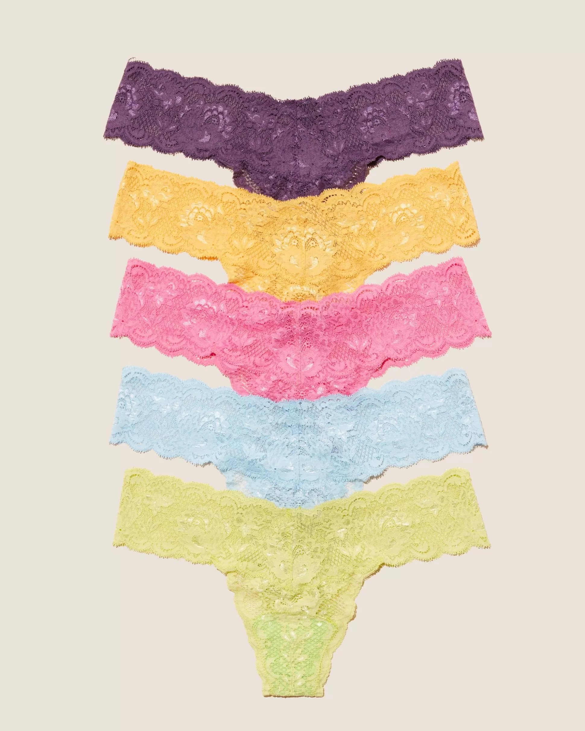 Cosabella Thongs | Cutie Lr Thong 5 Pack