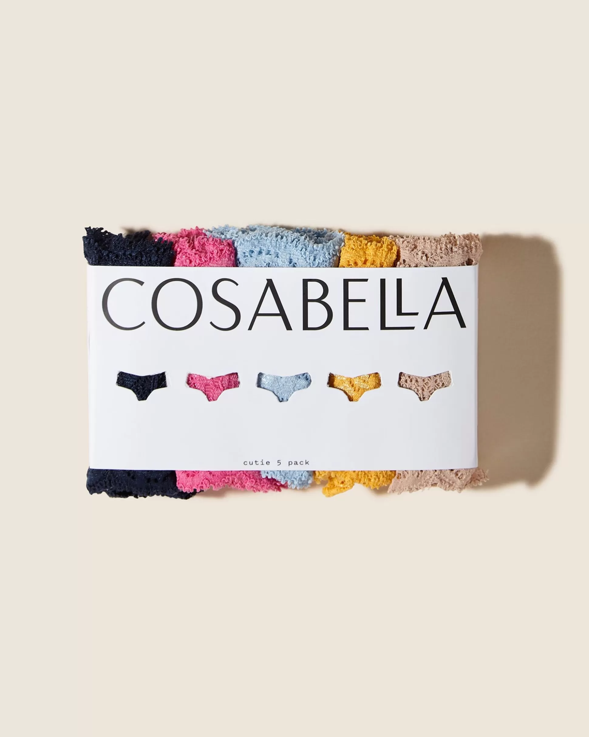 Cosabella Thongs | Cutie Lr Thong 5 Pack