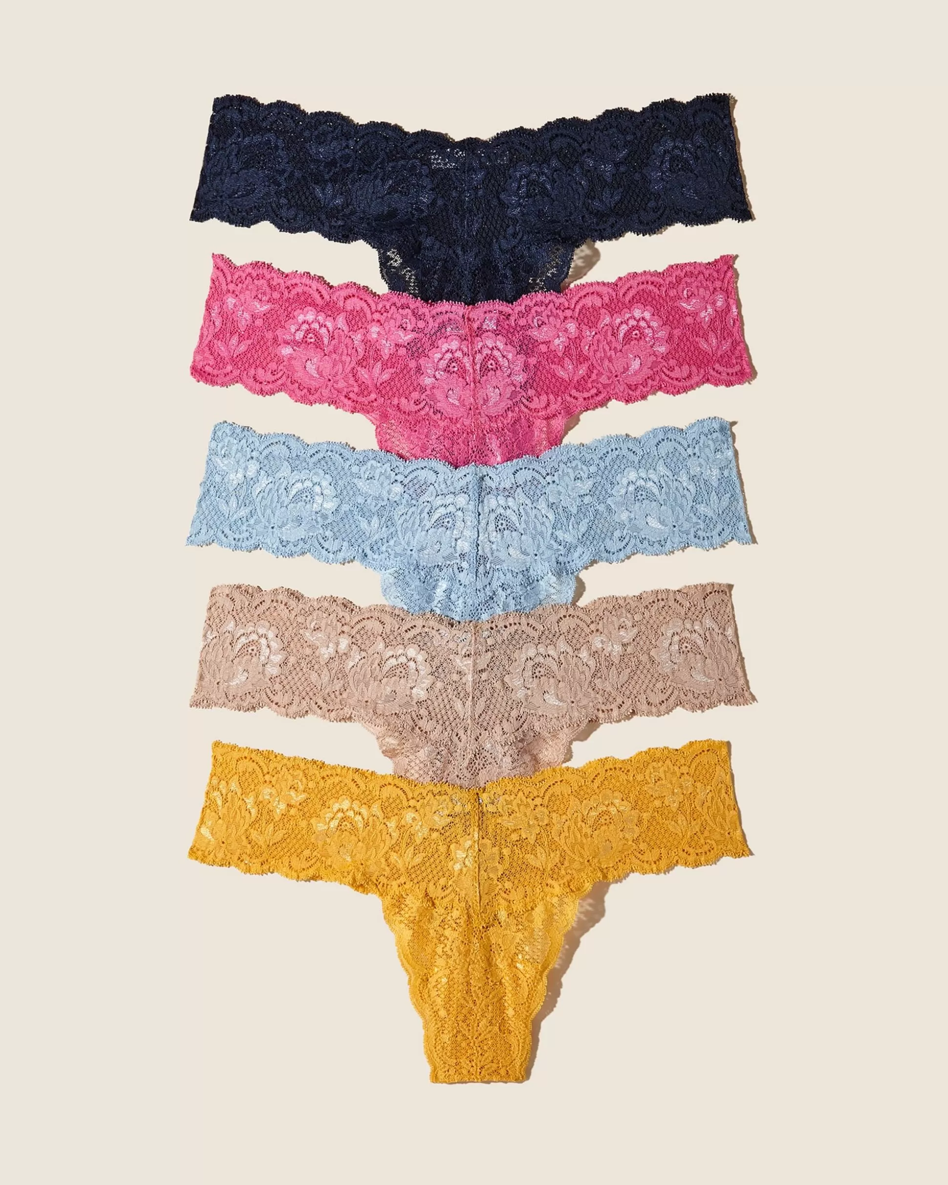 Cosabella Thongs | Cutie Lr Thong 5 Pack