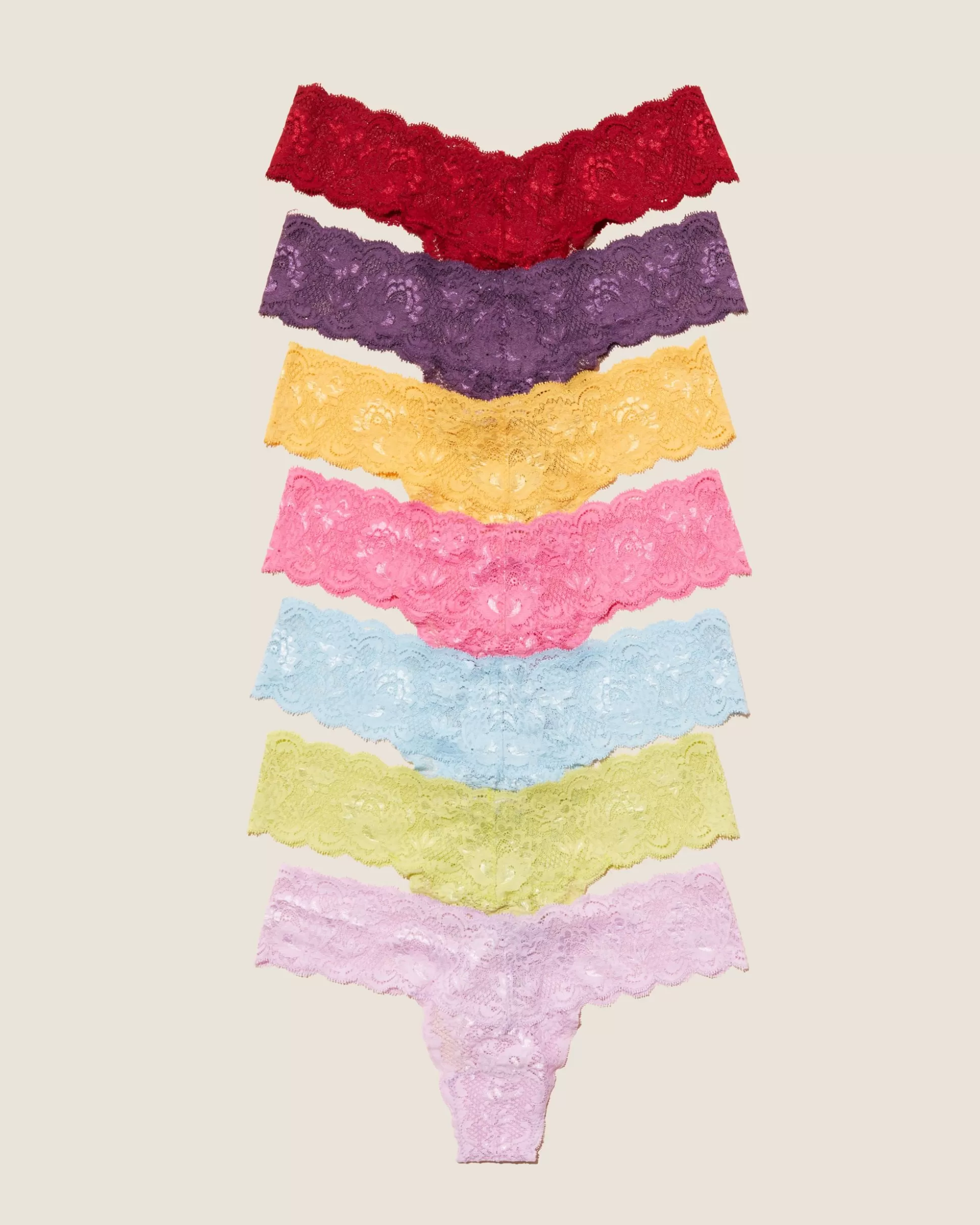 Cosabella Thongs | Cutie Lr Thong 7 Pack