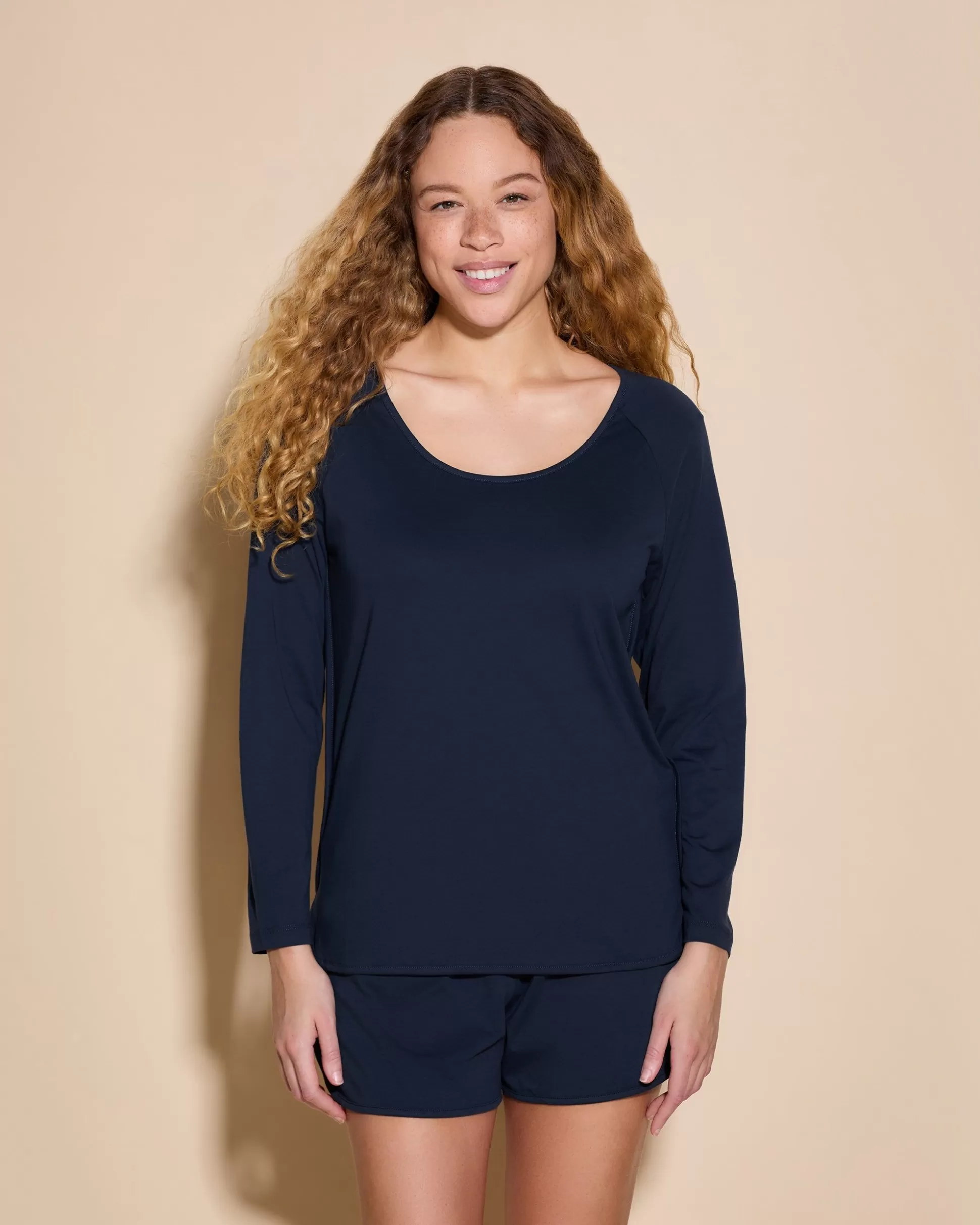 Cosabella Sleep & Loungewear | Long Sleeve Top & Boxer