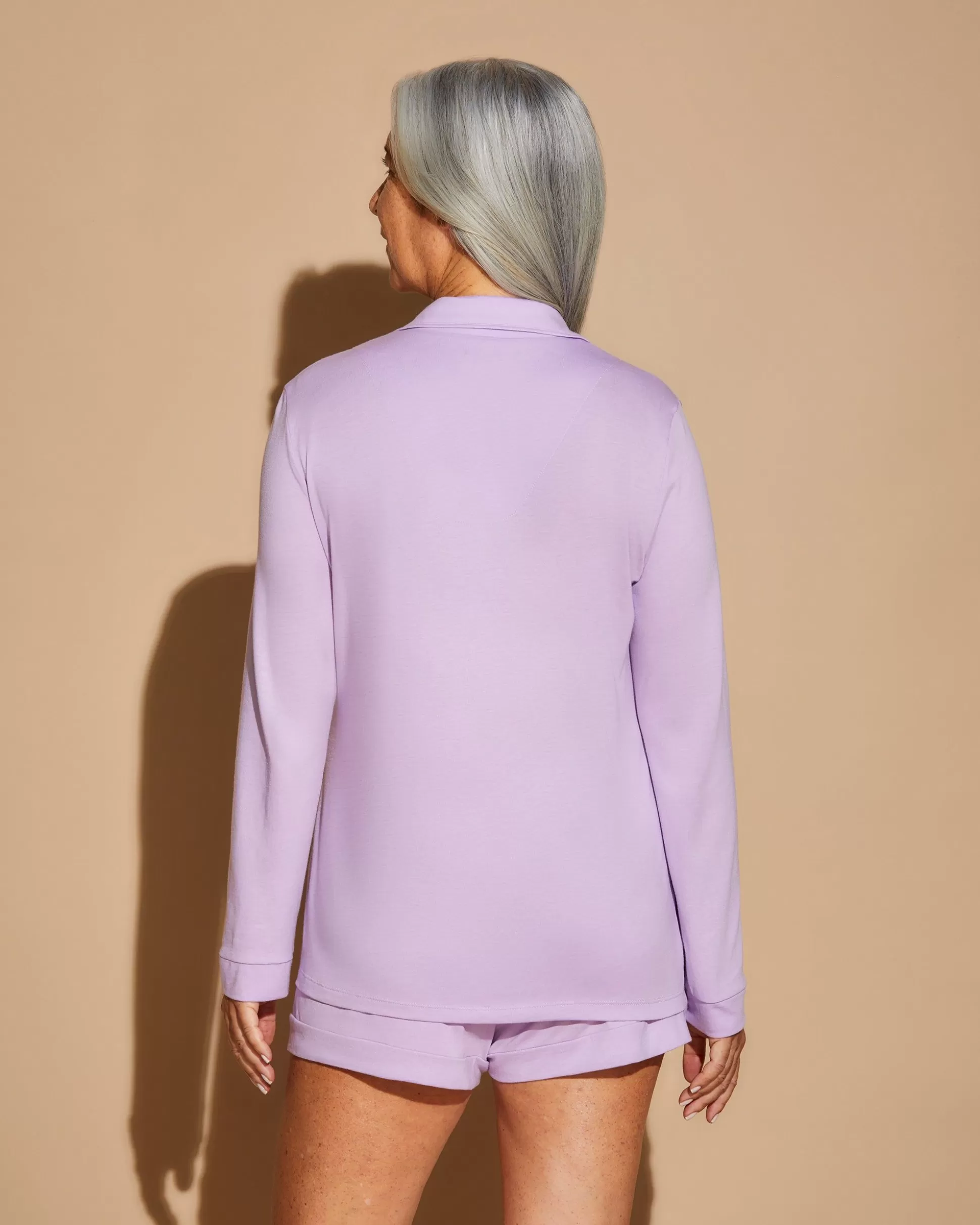 Cosabella Sleep & Loungewear | Long Sleeve Top & Boxer Pajama Set