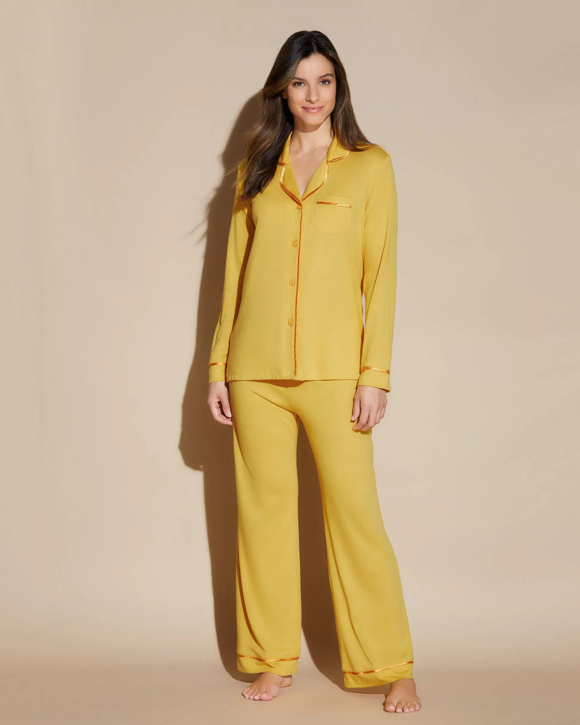Cosabella Sleep & Loungewear | Long Sleeve Top & Pant Pajama Set