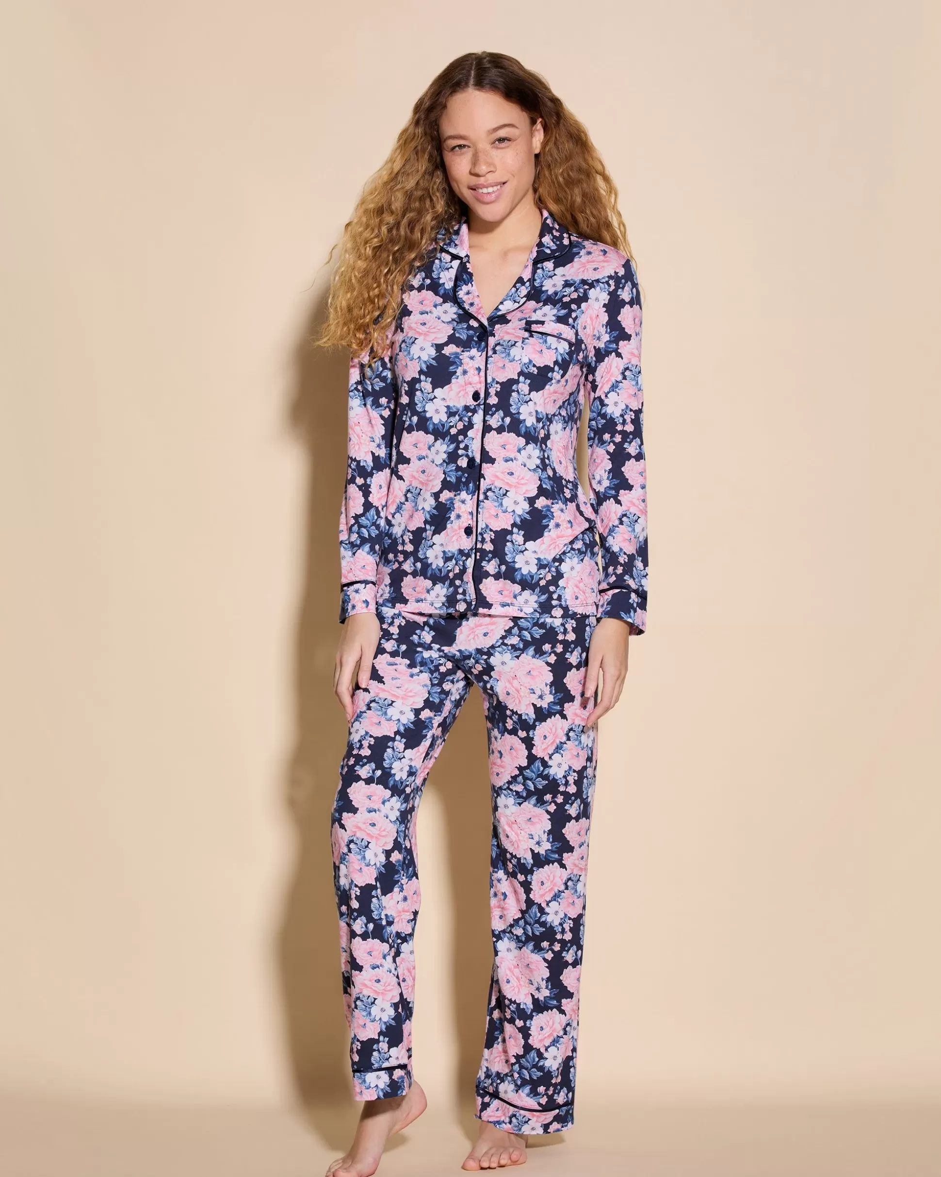 Cosabella Sleep & Loungewear | Long Sleeve Top & Pant Pajama Set