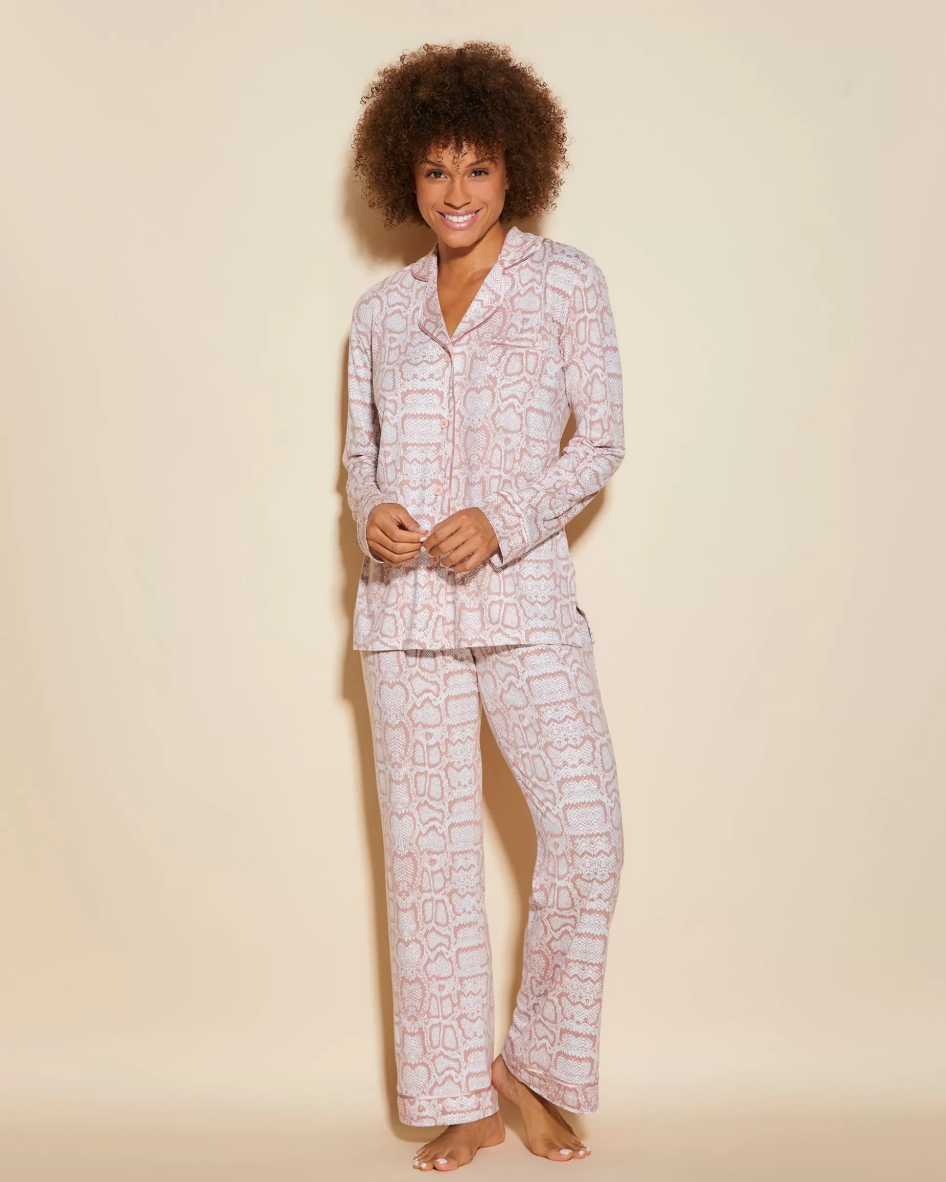 Cosabella Sleep & Loungewear | Long Sleeve Top & Pant Pajama Set