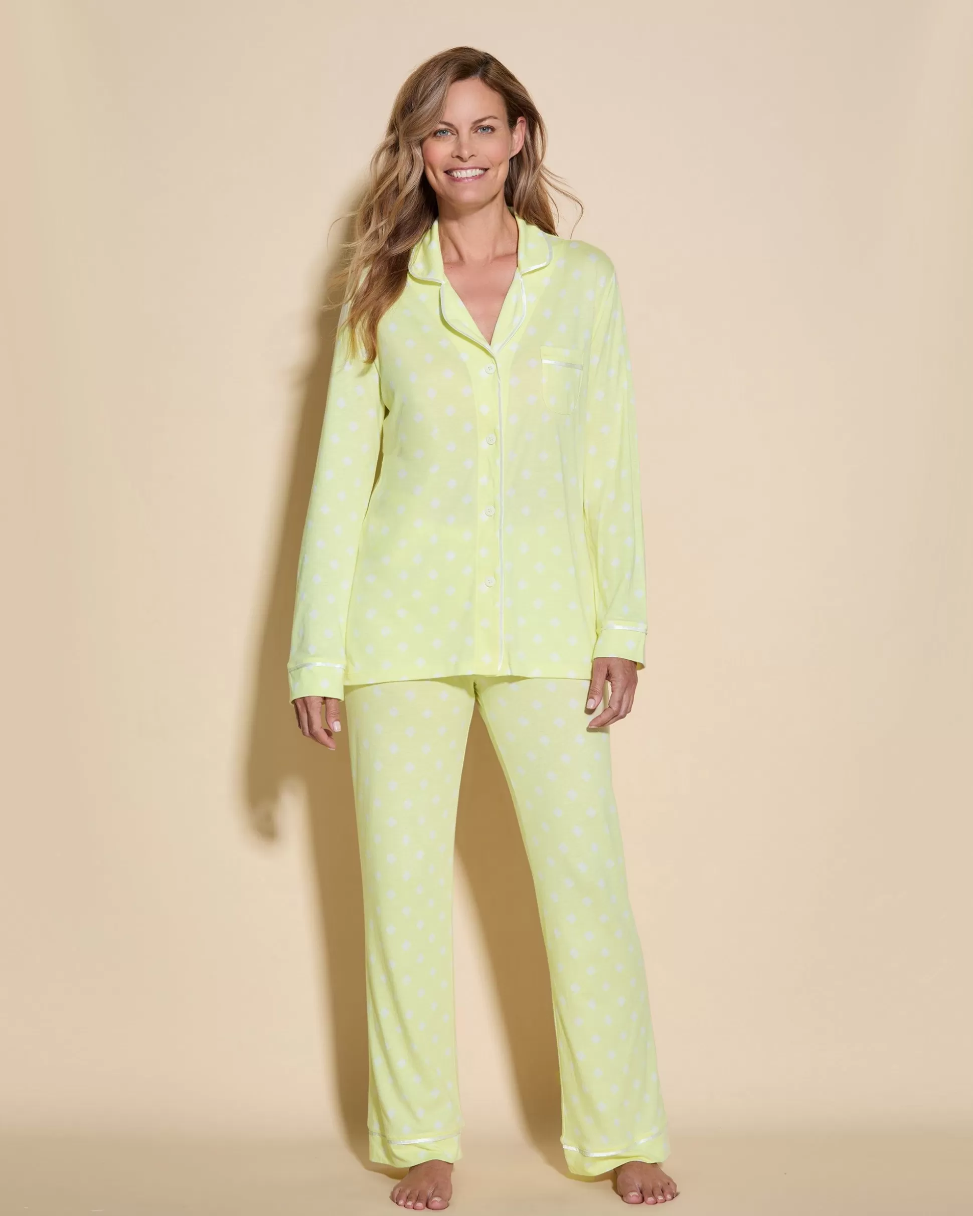 Cosabella Sleep & Loungewear | Long Sleeve Top & Pant Pajama Set
