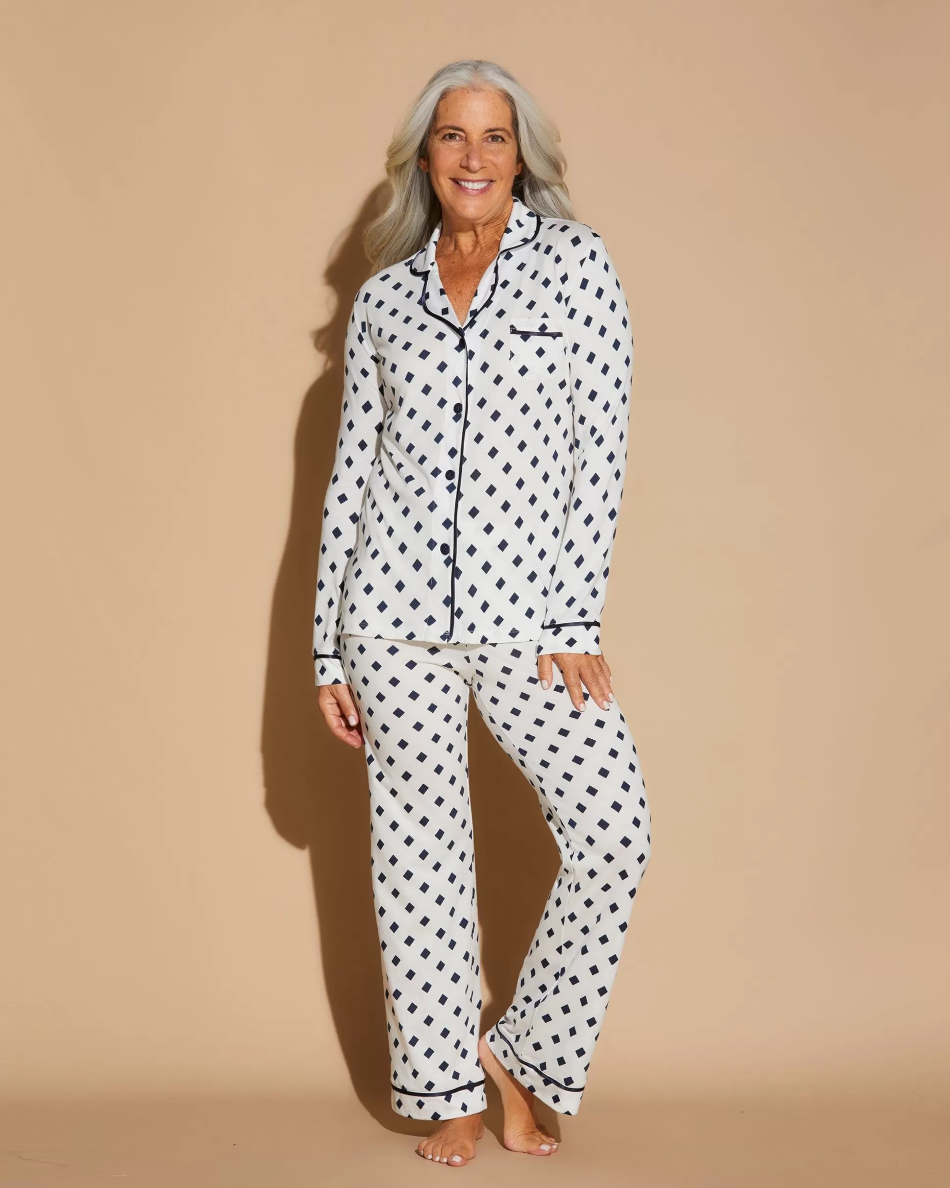 Cosabella Sleep & Loungewear | Long Sleeve Top & Pant Pajama Set