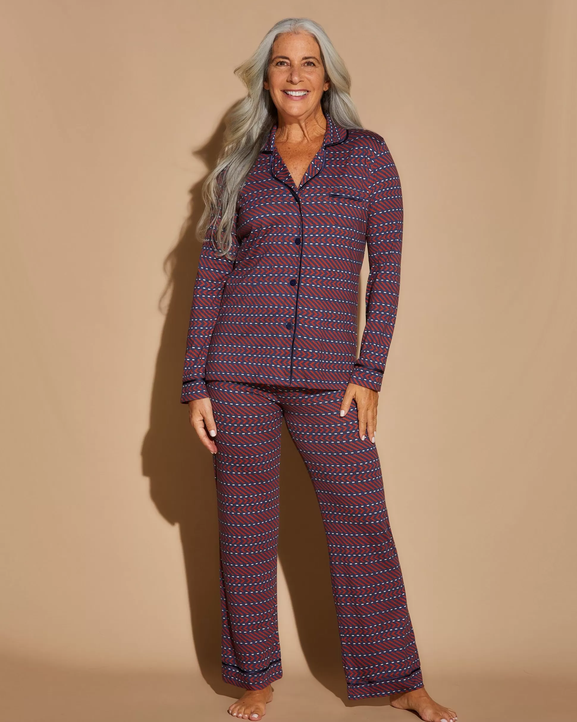 Cosabella Sleep & Loungewear | Long Sleeve Top & Pant Pajama Set