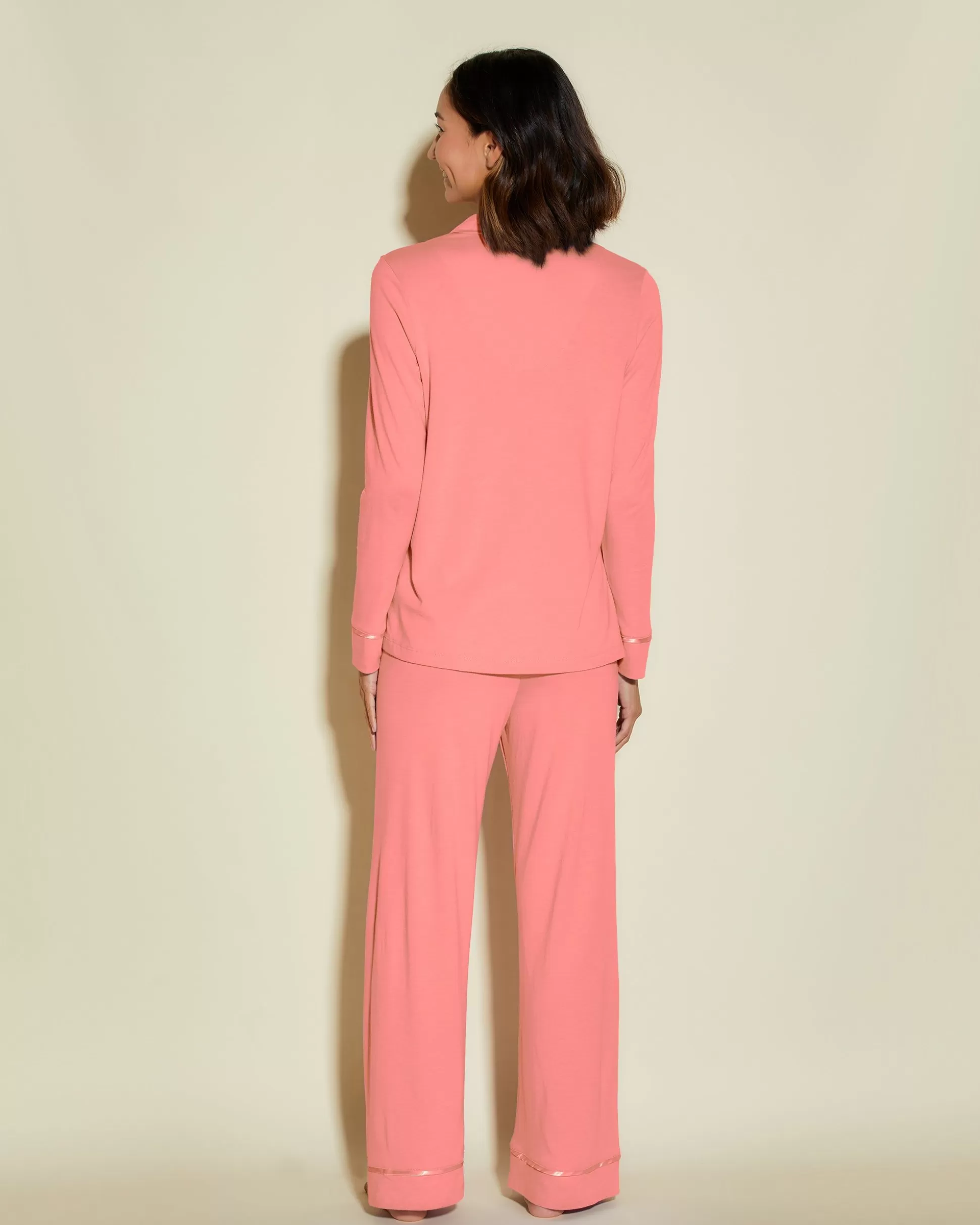 Cosabella Sleep & Loungewear | Petite Long Sleeve Top & Pant Pajama Set