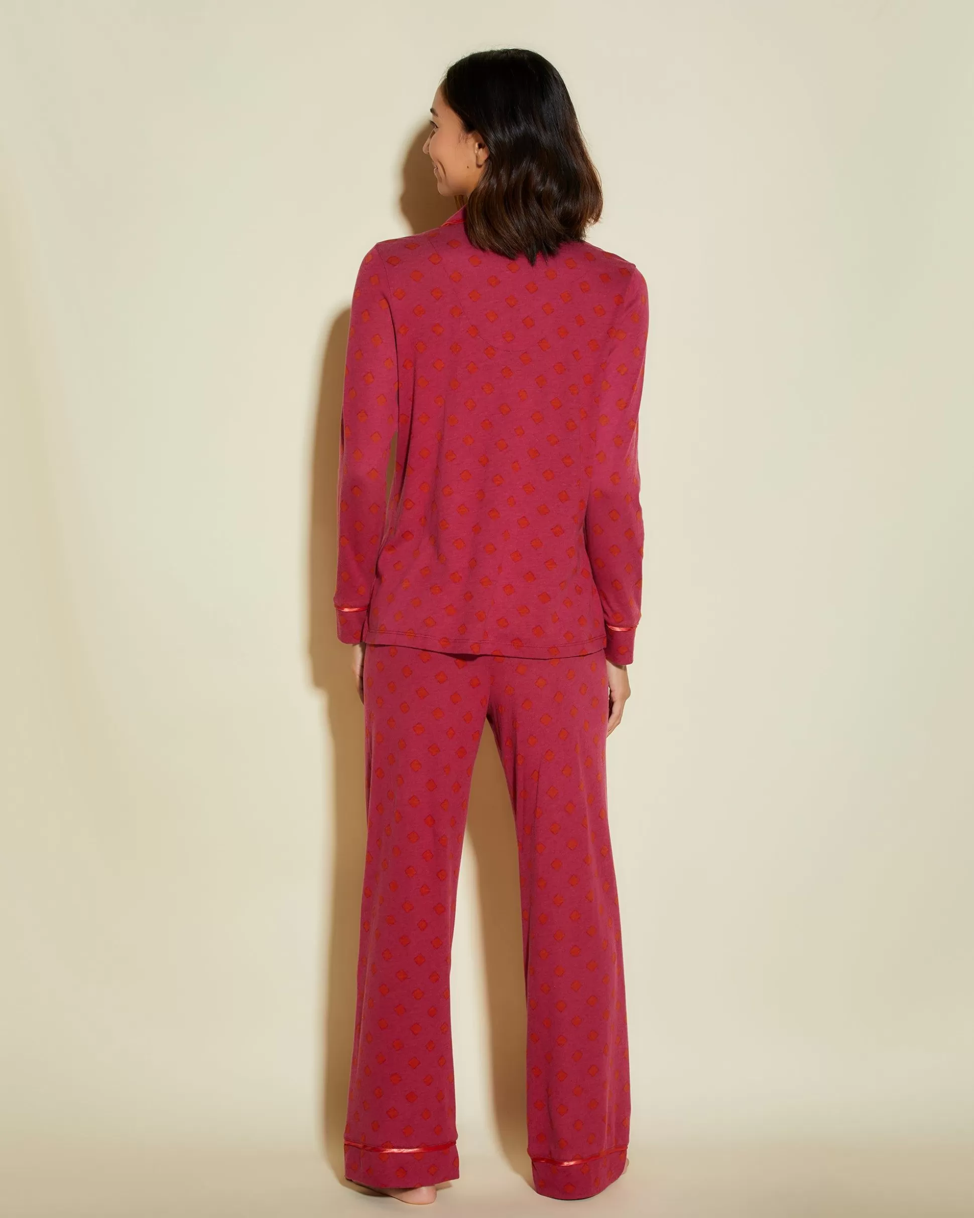 Cosabella Sleep & Loungewear | Petite Long Sleeve Top & Pant Pajama Set