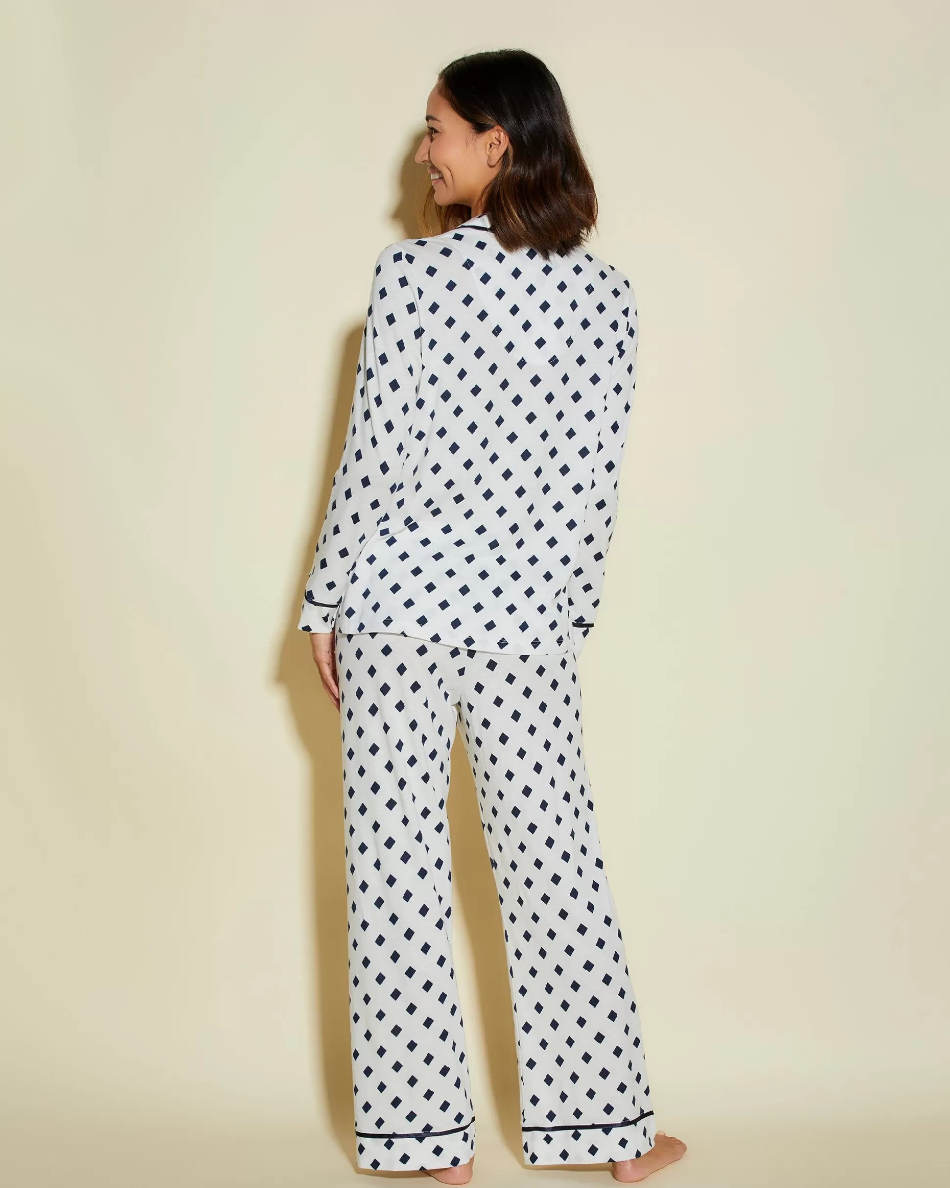 Cosabella Sleep & Loungewear | Petite Long Sleeve Top & Pant Pajama Set