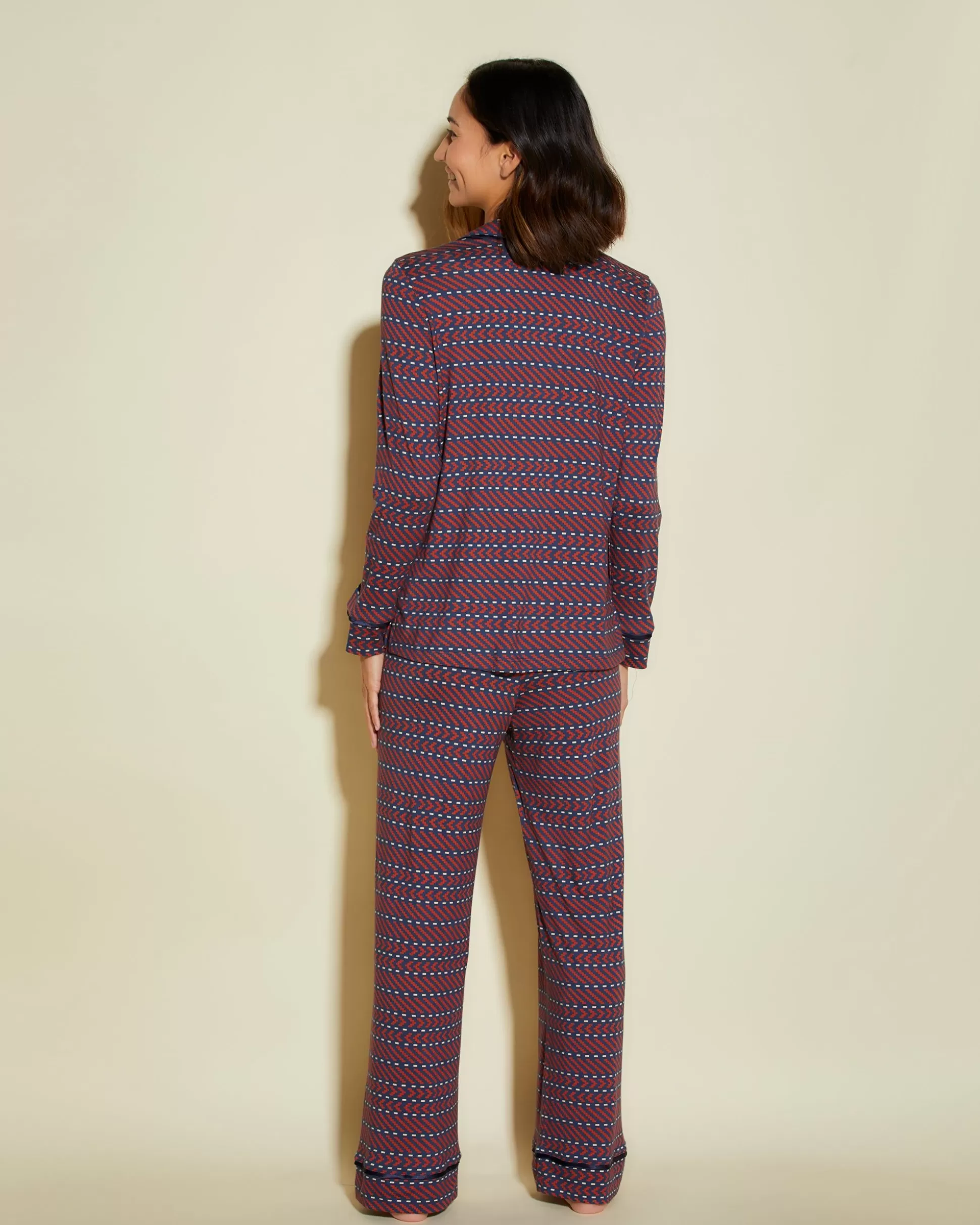 Cosabella Sleep & Loungewear | Petite Long Sleeve Top & Pant Pajama Set