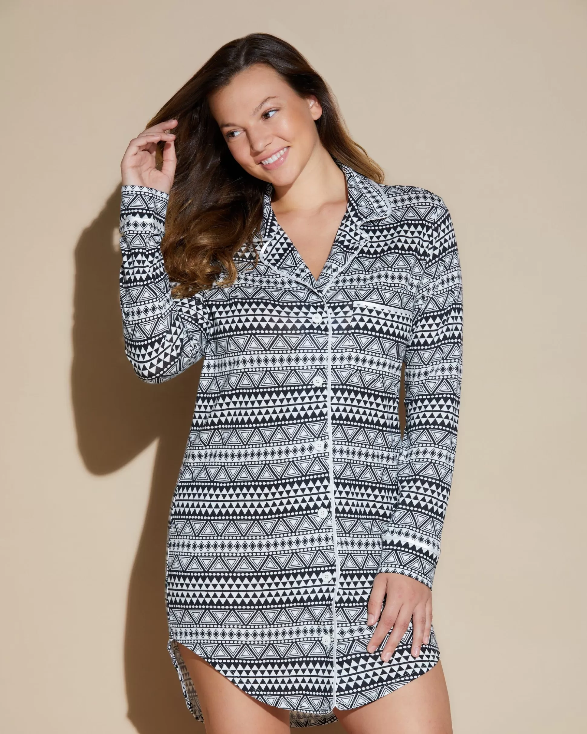 Cosabella Sleep & Loungewear | Printed Nightshirt
