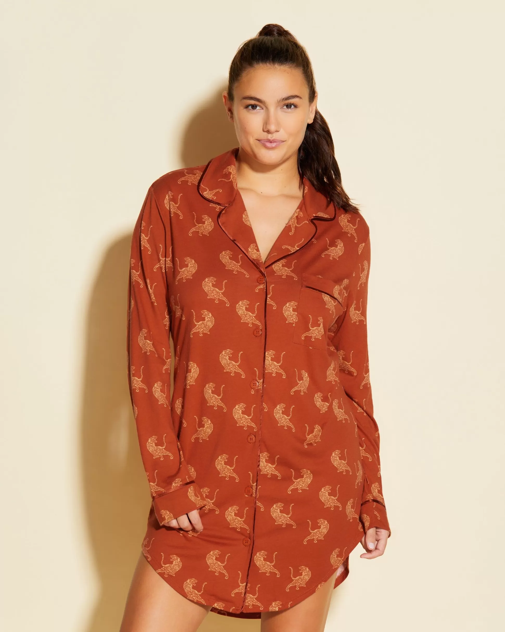 Cosabella Sleep & Loungewear | Printed Nightshirt