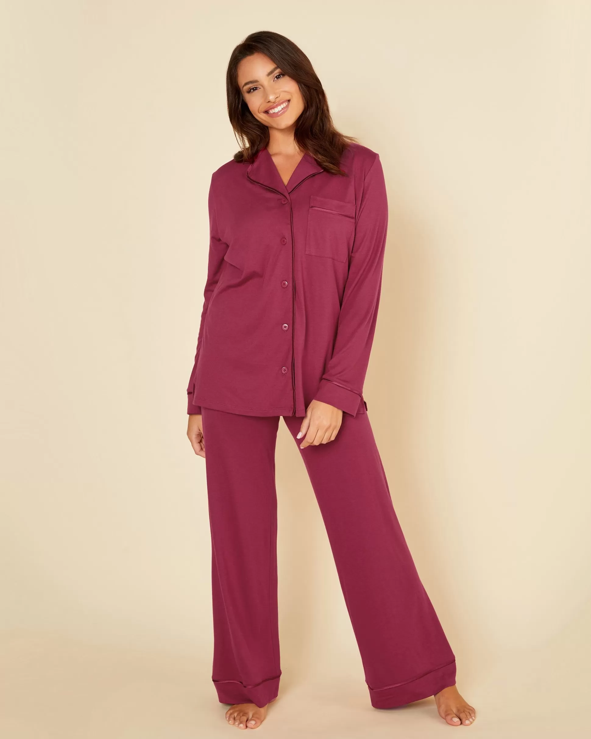 Cosabella Sleep & Loungewear | Relaxed Long Sleeve Top & Pant