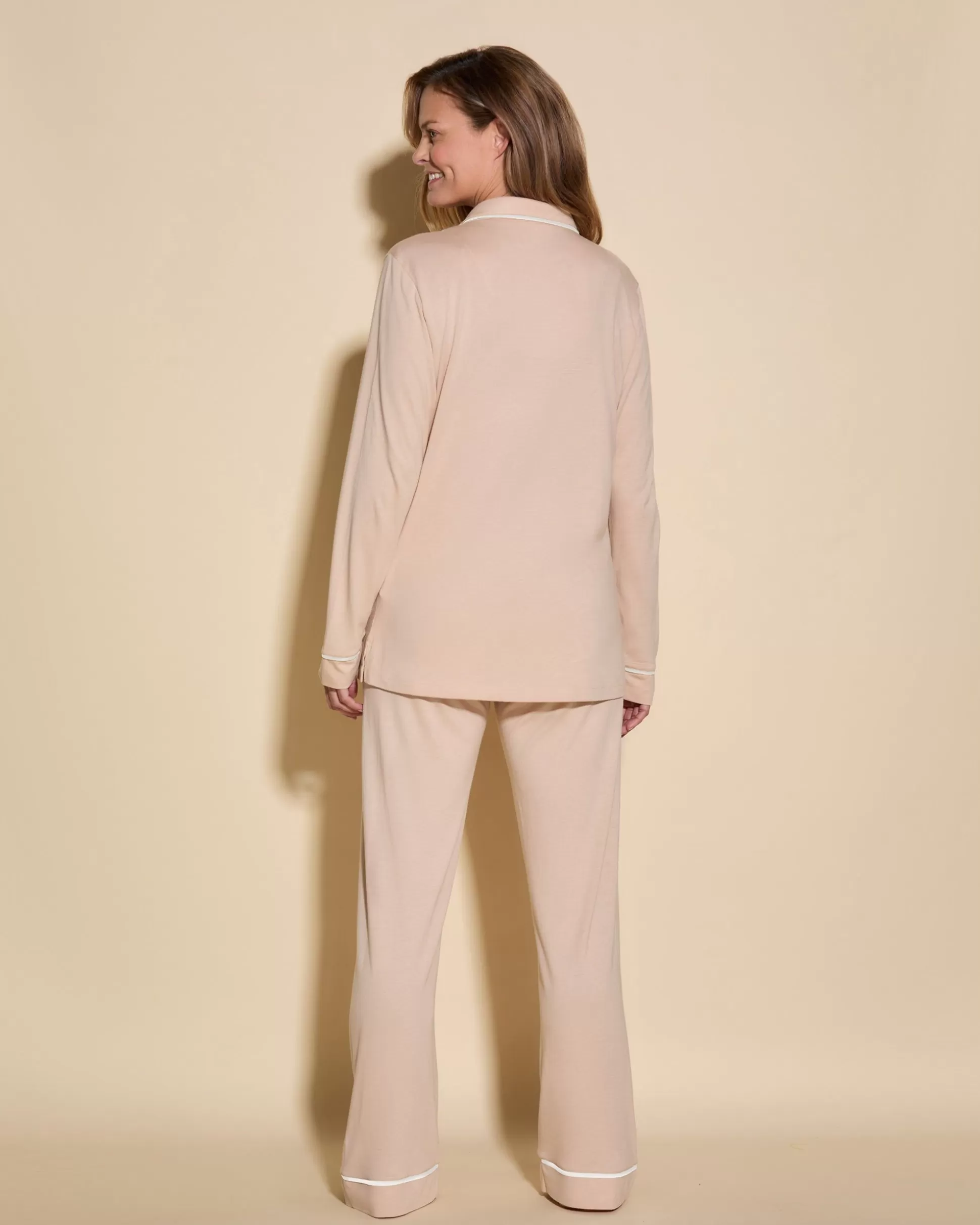 Cosabella Sleep & Loungewear | Relaxed Long Sleeve Top & Pant