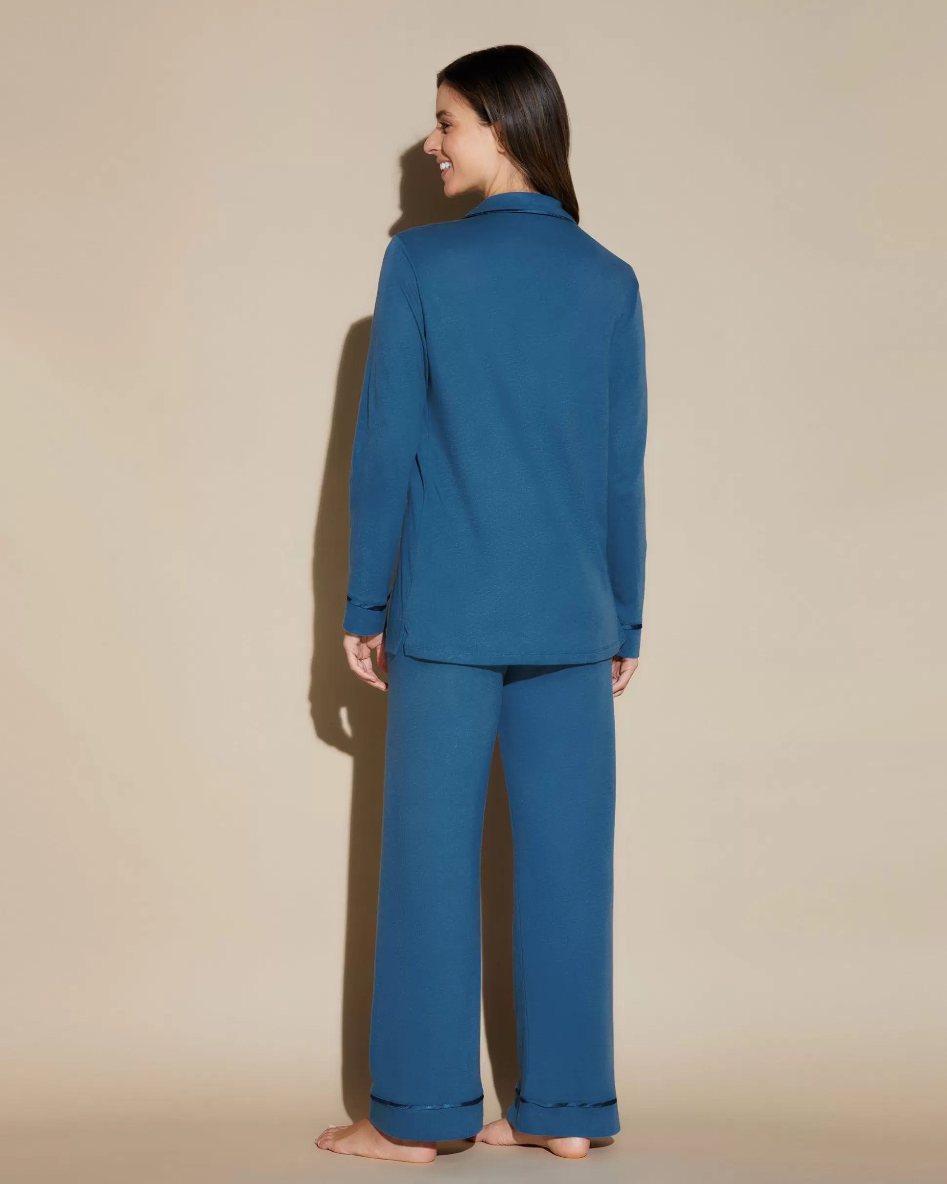 Cosabella Sleep & Loungewear | Relaxed Long Sleeve Top & Pant