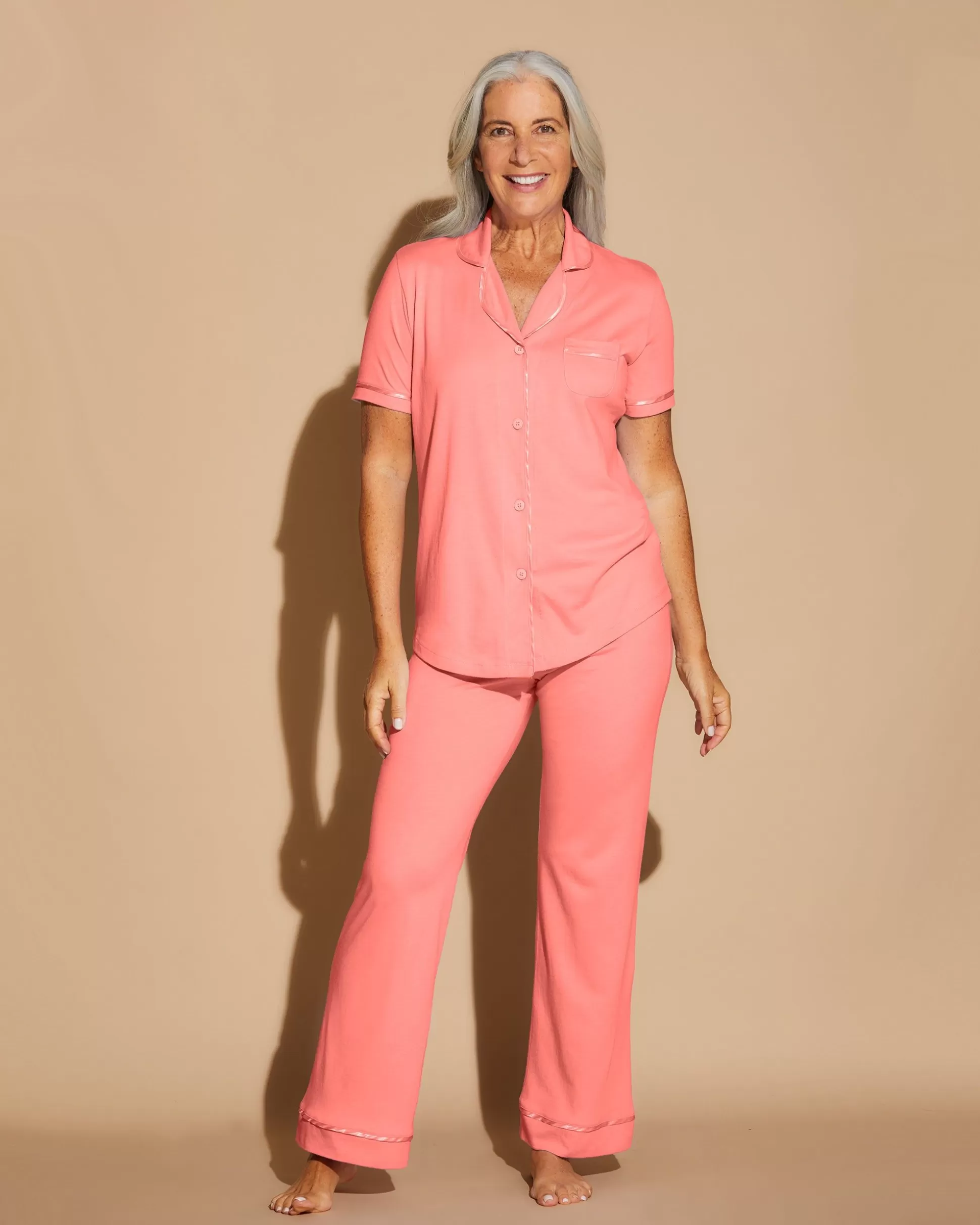 Cosabella Sleep & Loungewear | Short Sleeve Top & Pant Pajama Set