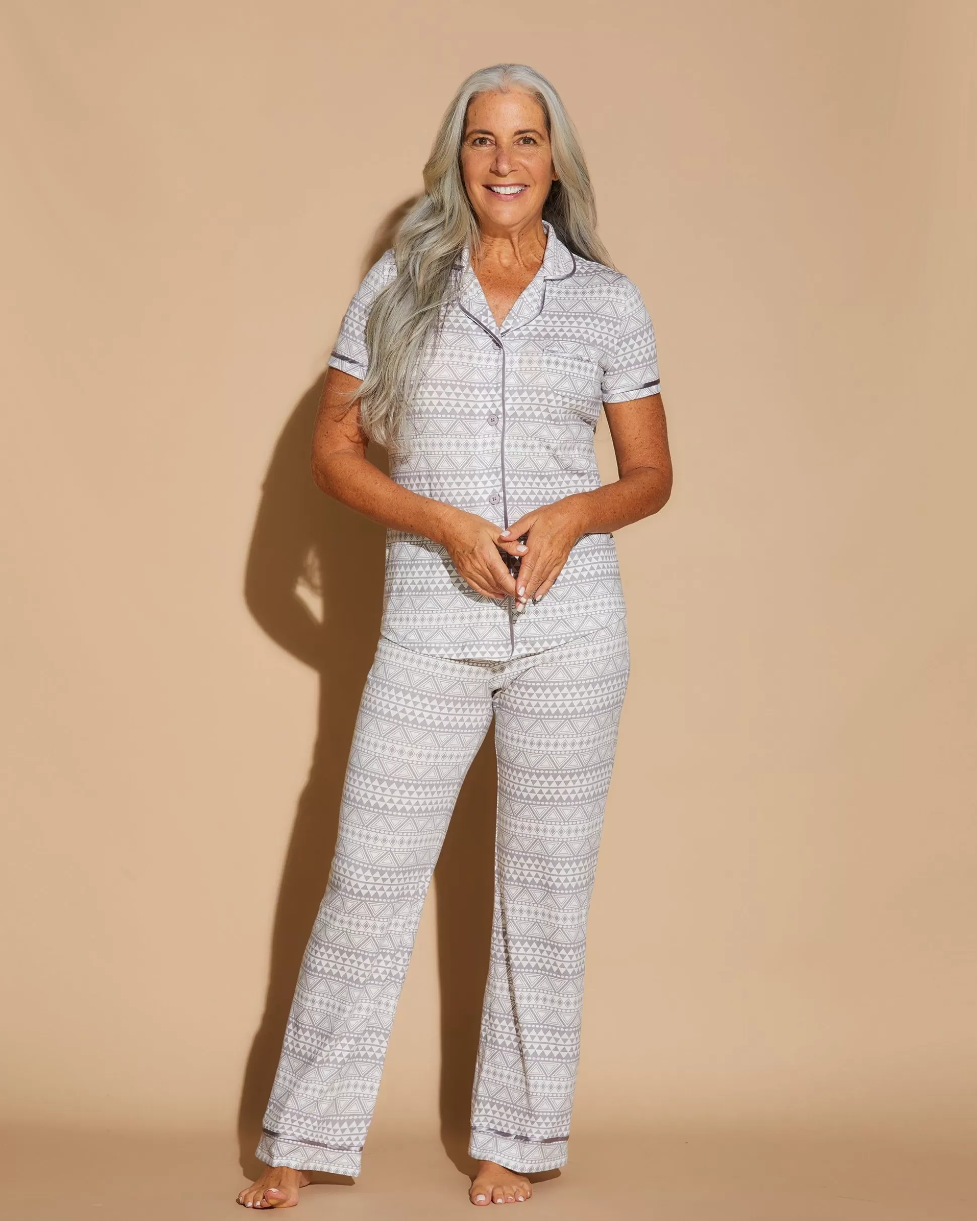 Cosabella Sleep & Loungewear | Short Sleeve Top & Pant Pajama Set