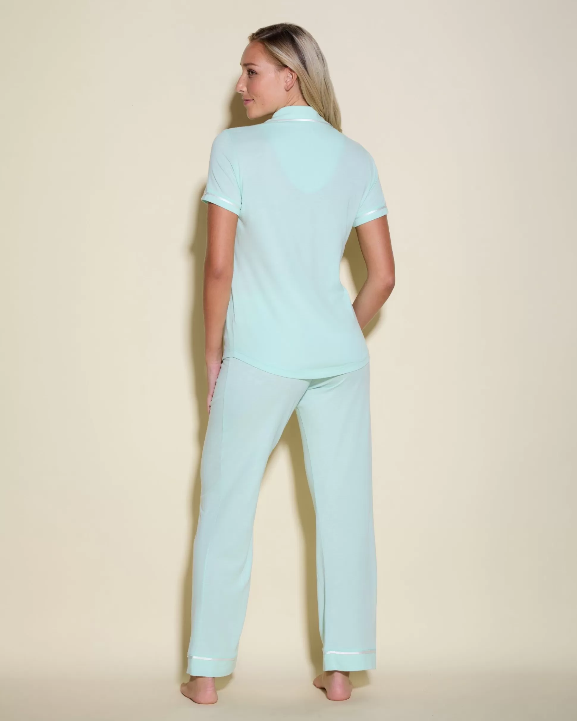 Cosabella Sleep & Loungewear | Short Sleeve Top & Pant Pajama Set