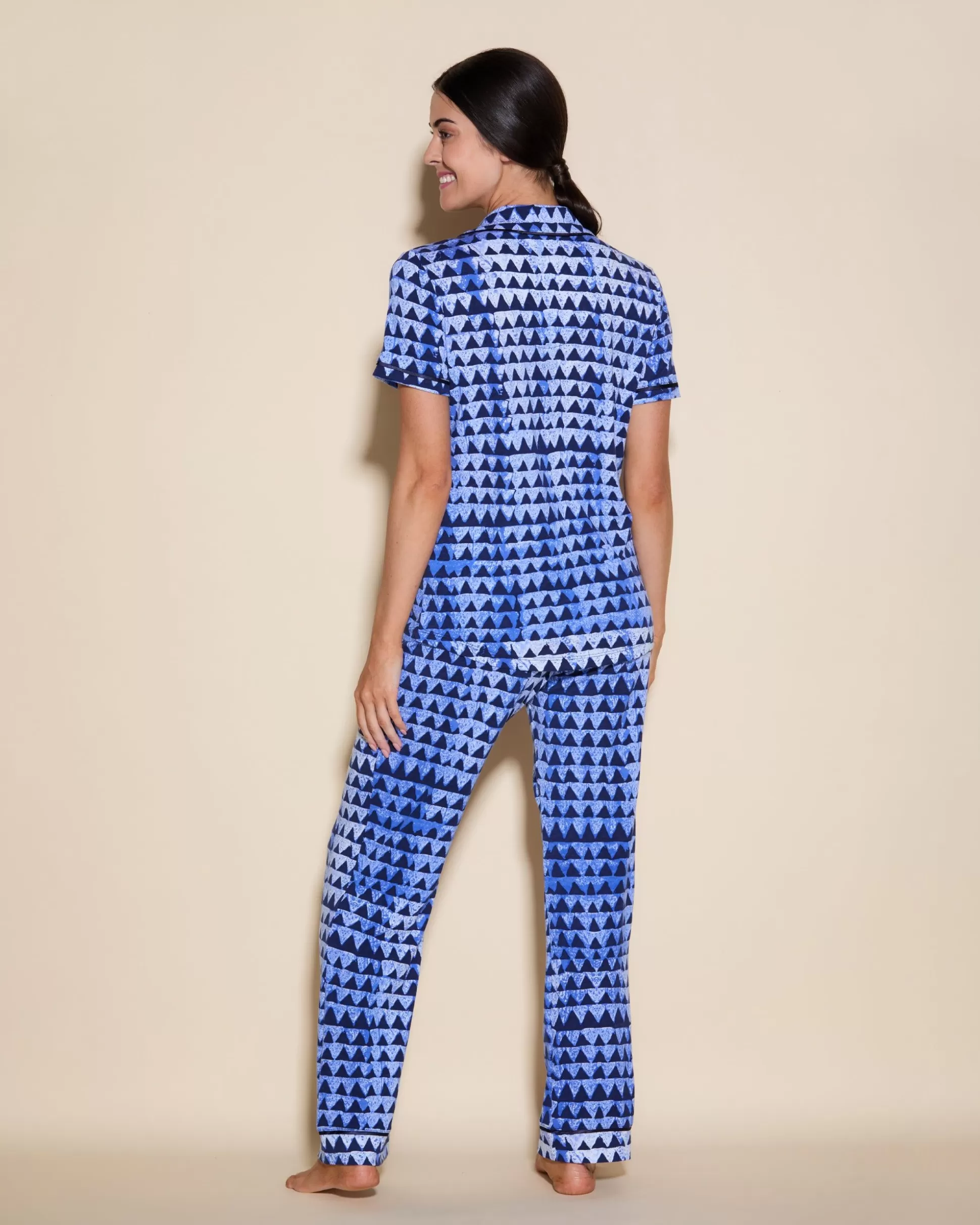 Cosabella Sleep & Loungewear | Short Sleeve Top & Pant Pajama Set