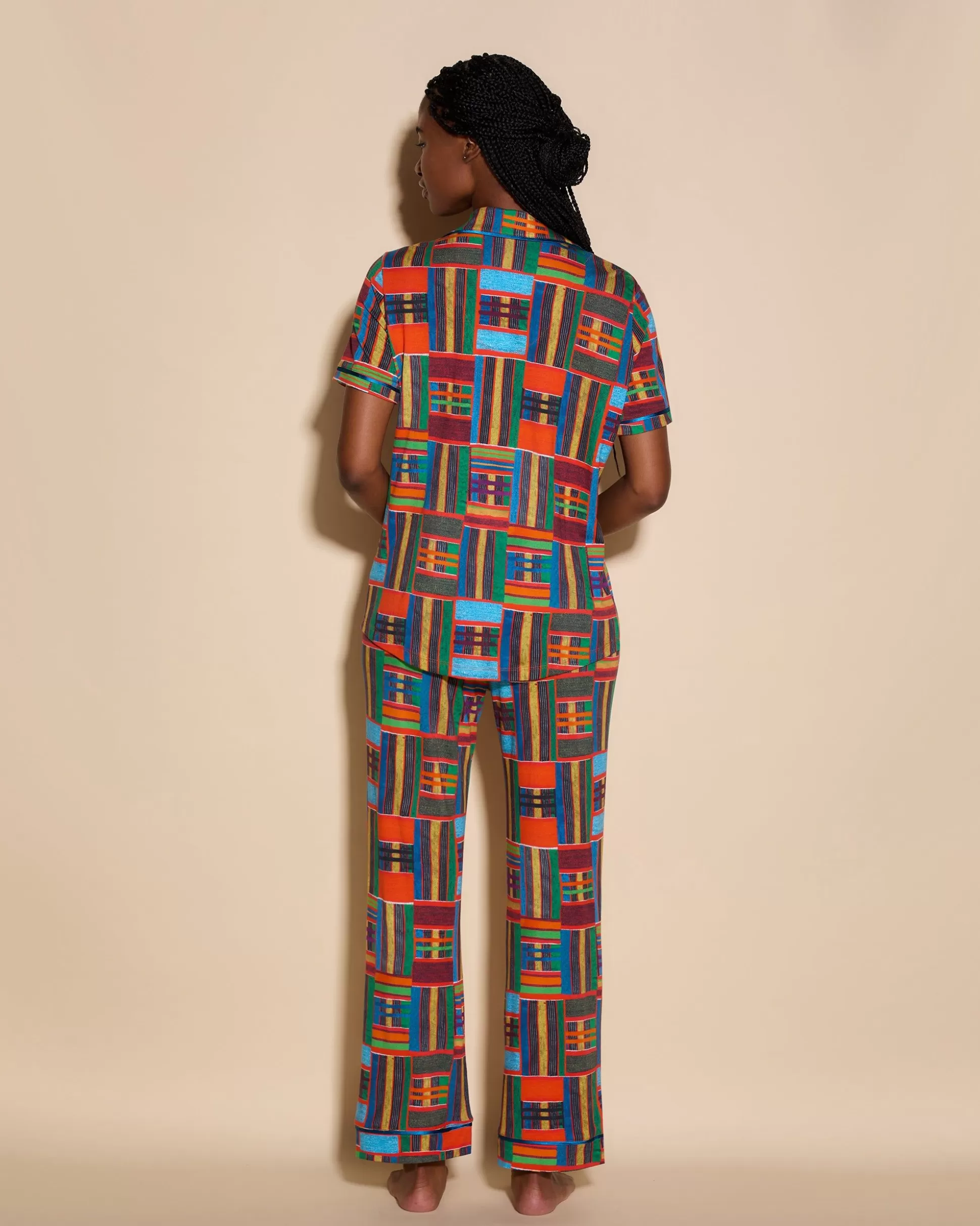 Cosabella Sleep & Loungewear | Short Sleeve Top & Pant Pajama Set