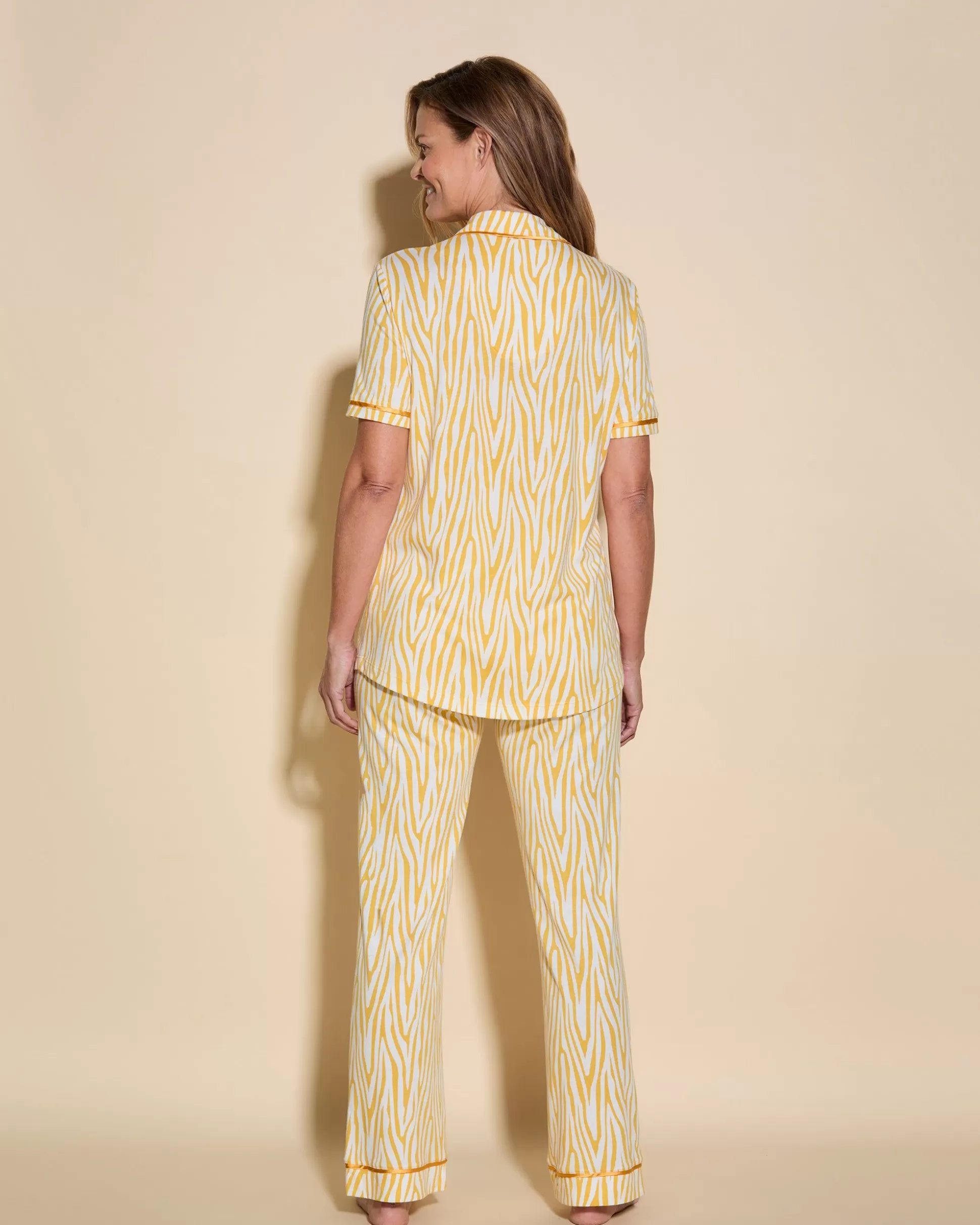 Cosabella Sleep & Loungewear | Short Sleeve Top & Pant Pajama Set