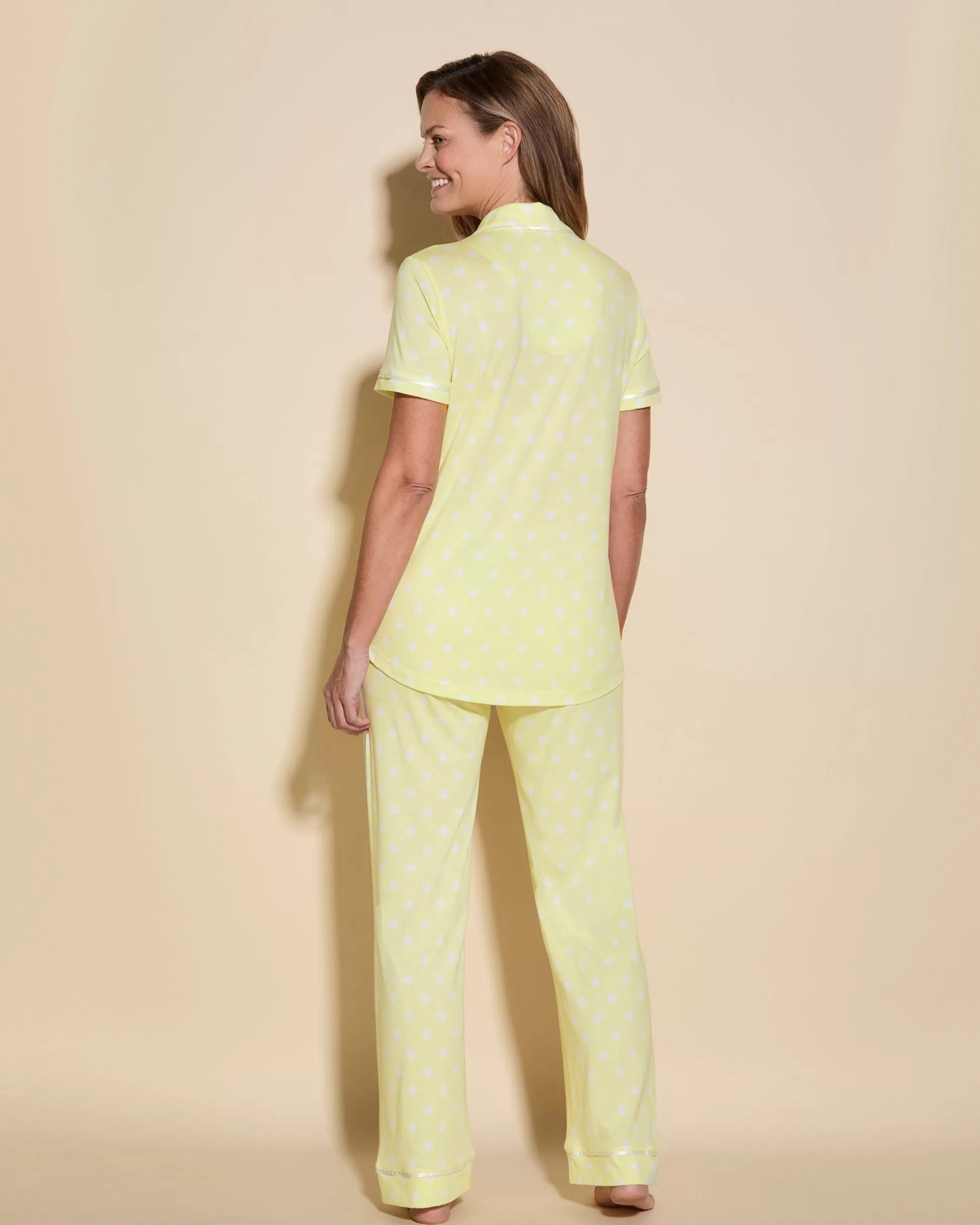 Cosabella Sleep & Loungewear | Short Sleeve Top & Pant Pajama Set