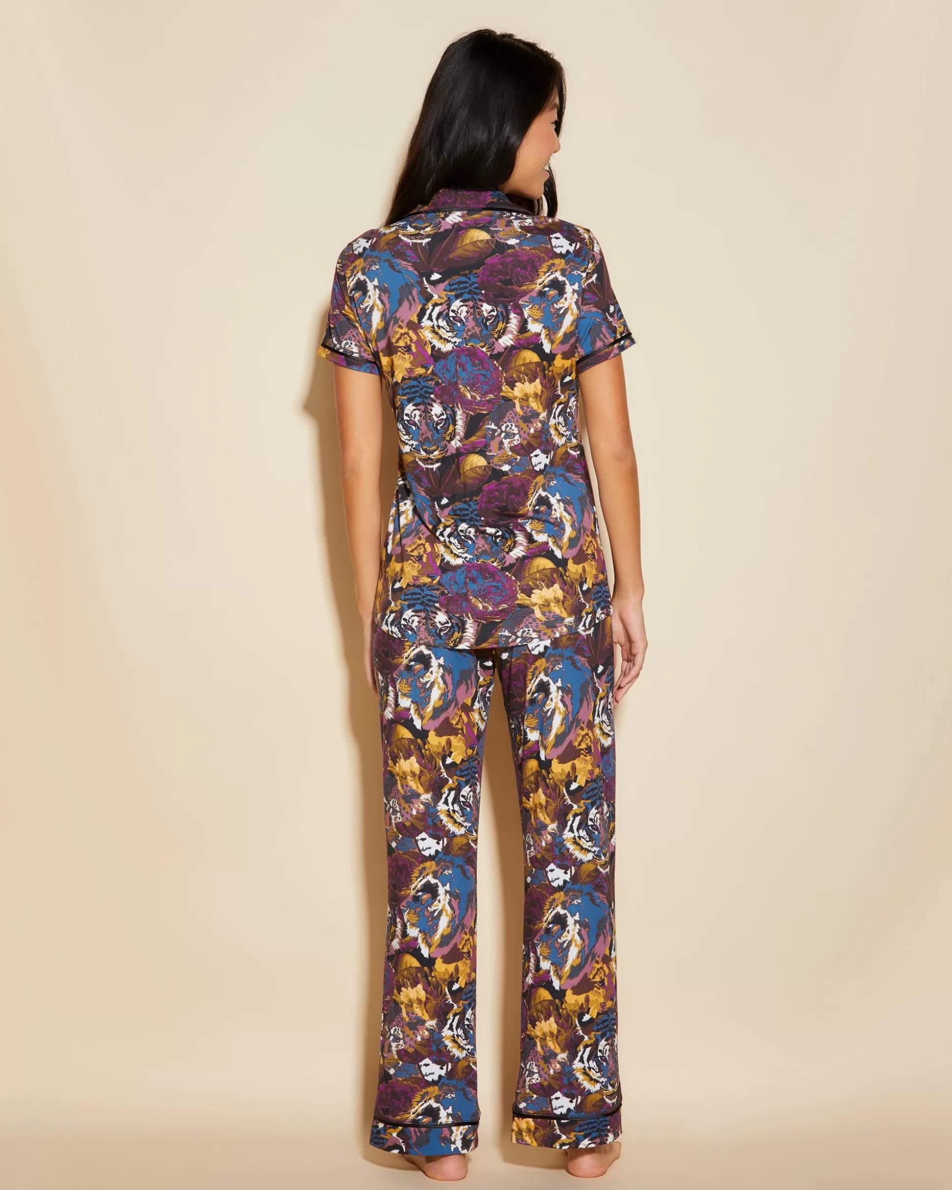Cosabella Sleep & Loungewear | Short Sleeve Top & Pant Pajama Set