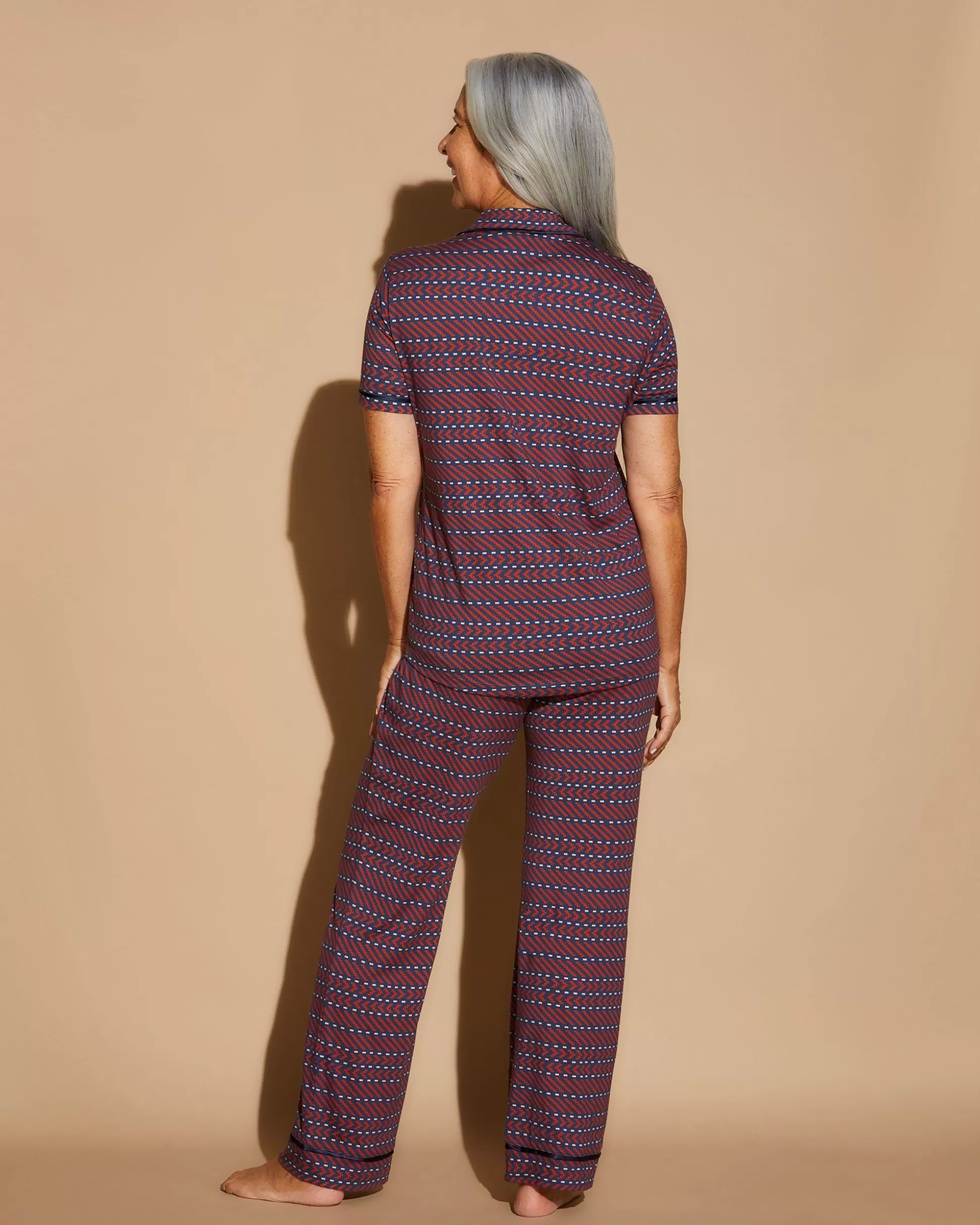 Cosabella Sleep & Loungewear | Short Sleeve Top & Pant Pajama Set