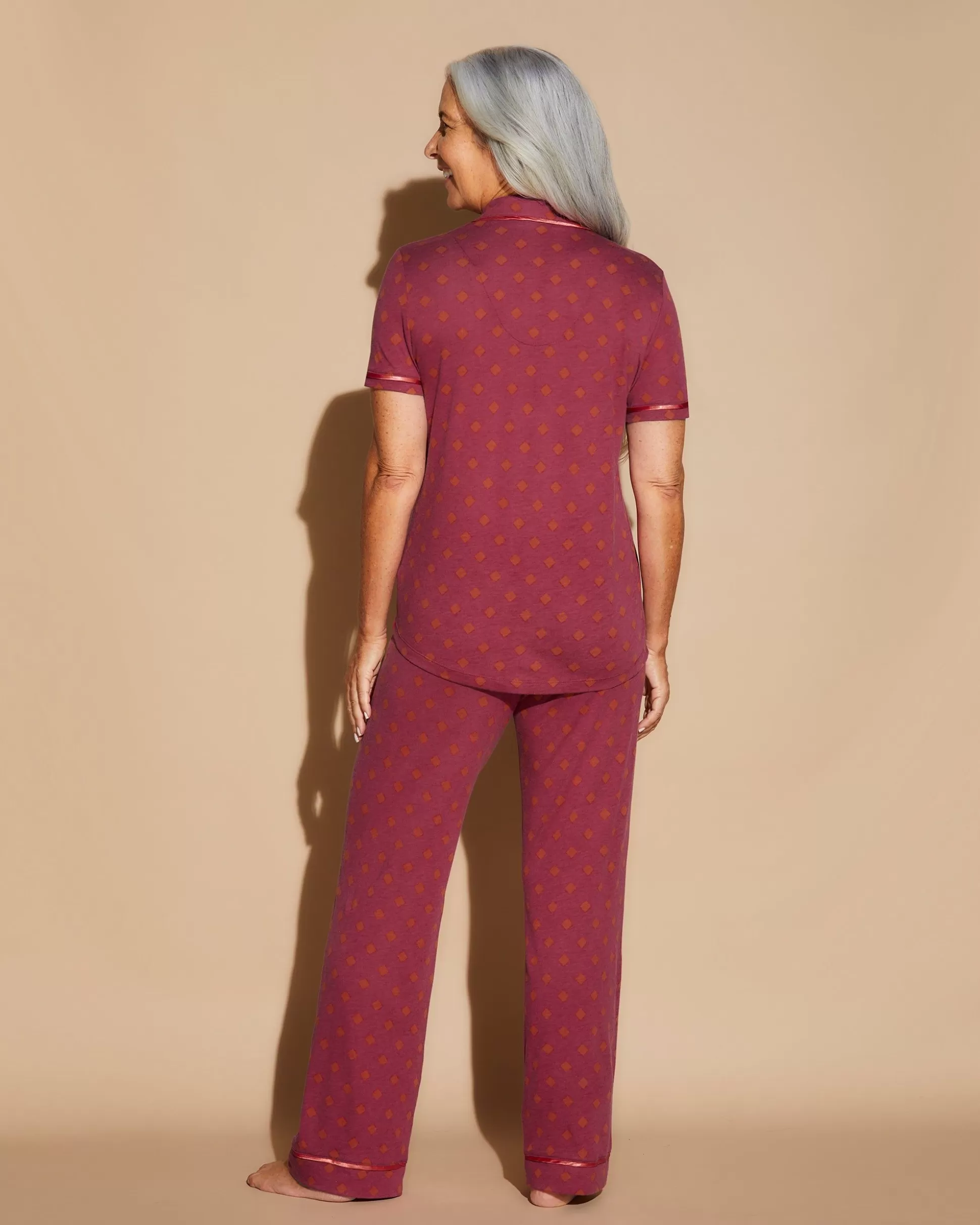 Cosabella Sleep & Loungewear | Short Sleeve Top & Pant Pajama Set