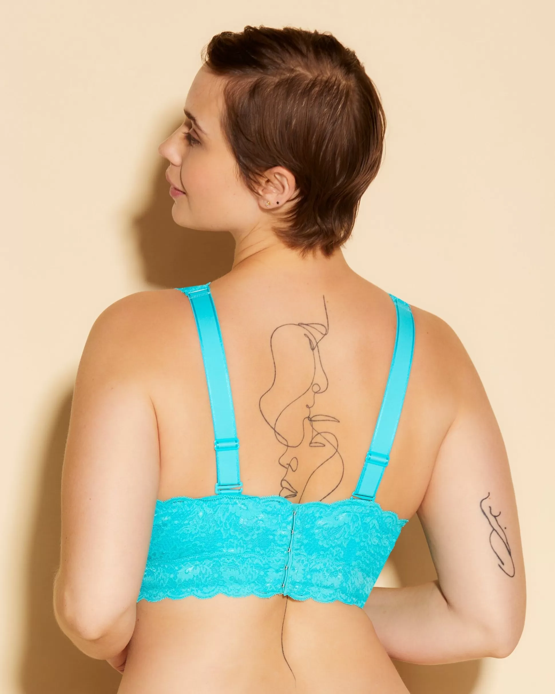Women Cosabella Bras | Super Curvy Plungie Longline Bralette