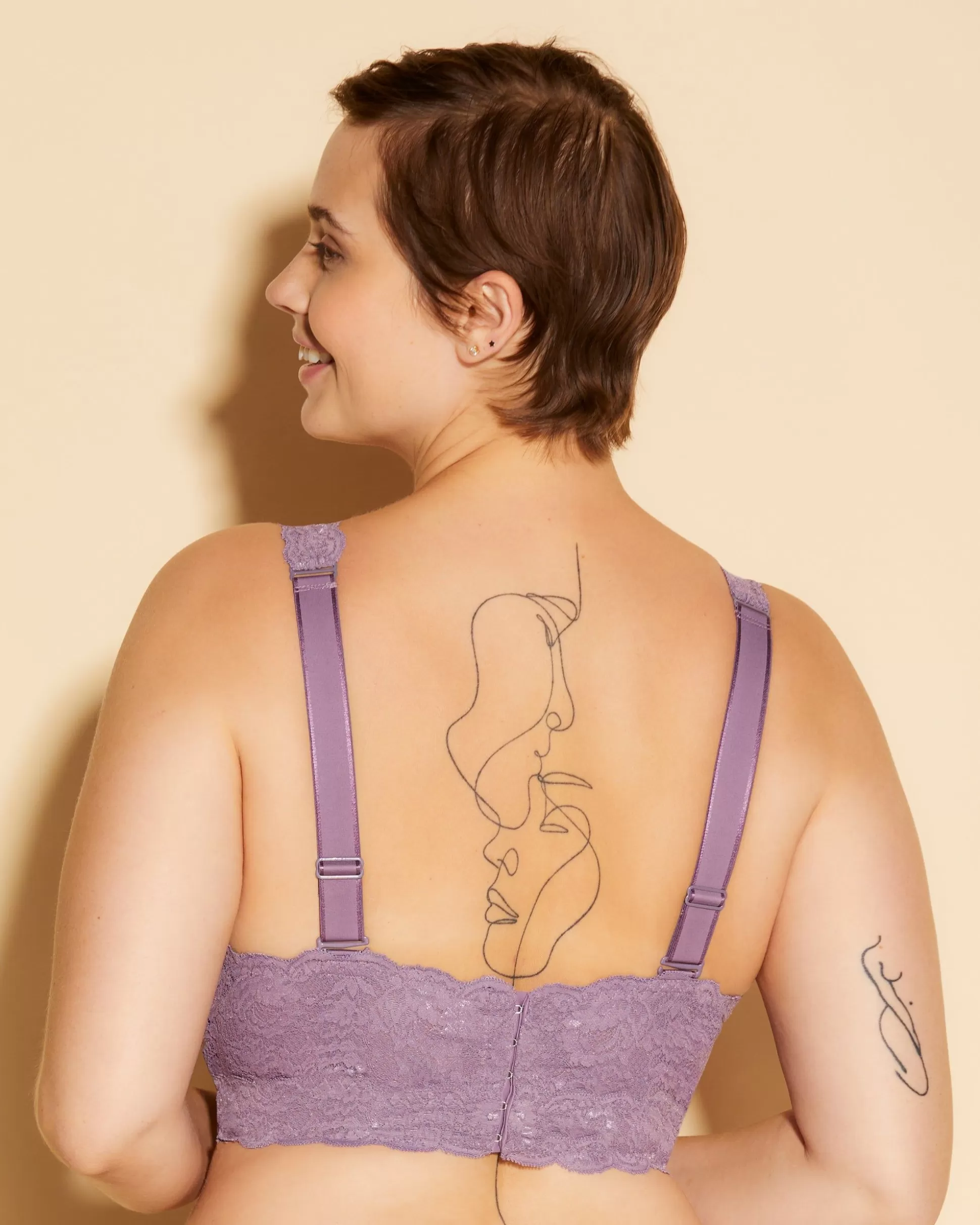 Women Cosabella Bras | Super Curvy Plungie Longline Bralette