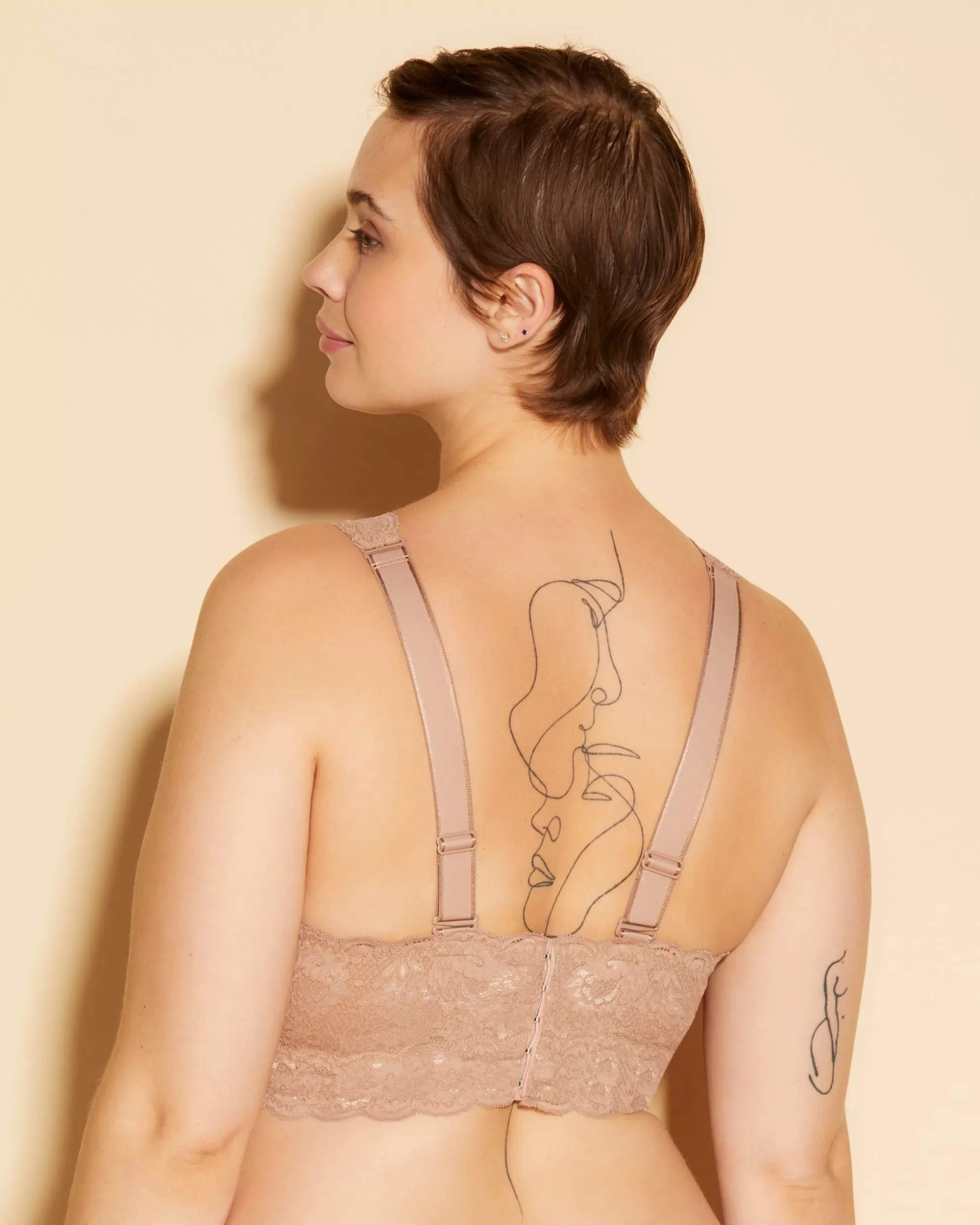 Women Cosabella Bras | Super Curvy Plungie Longline Bralette